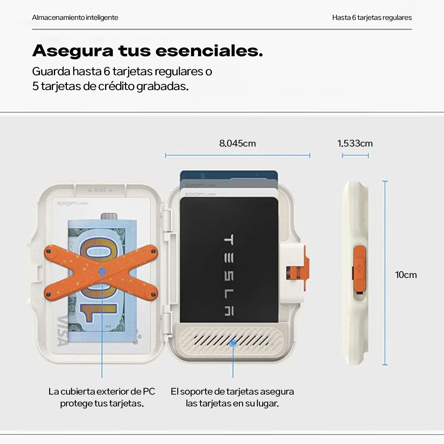 TARJETERO SPIGEN TINTAP WALLET MAGSAFE - 4
