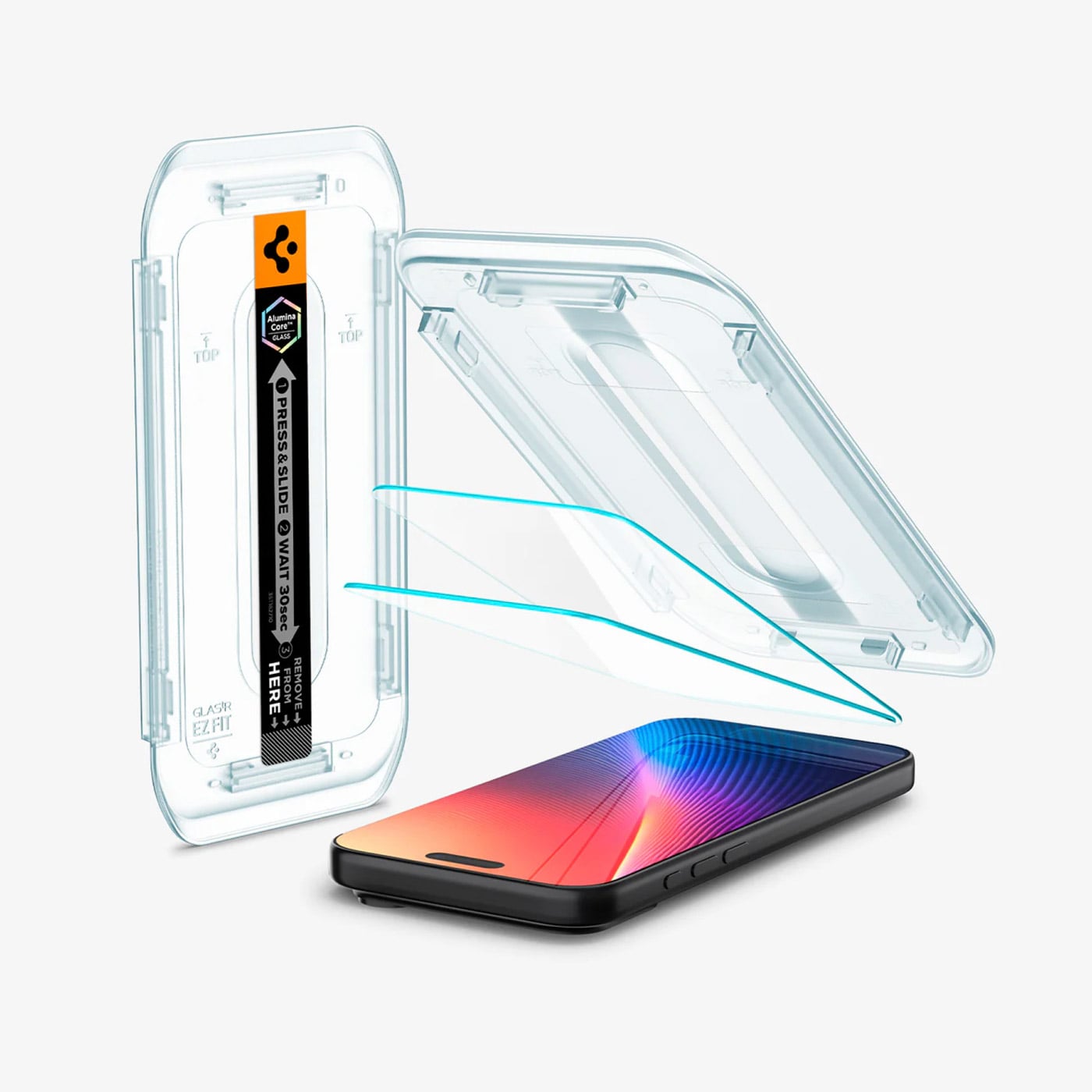 PROTECTOR PANTALLA IPHONE 18 PRO MAX SPIGEN VIDRIO TEMPLADO 9H - 1