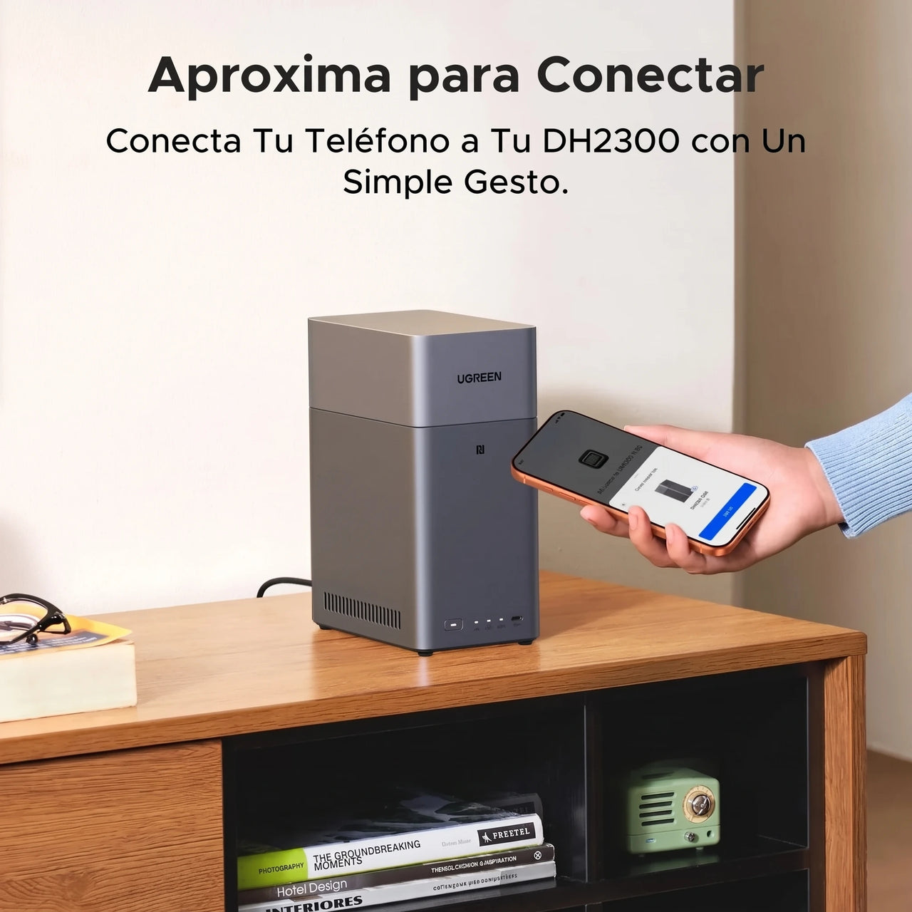 UGREEN NASYNC DH2300 NAS 2 BAHÍAS 60TB 1GBE - 3