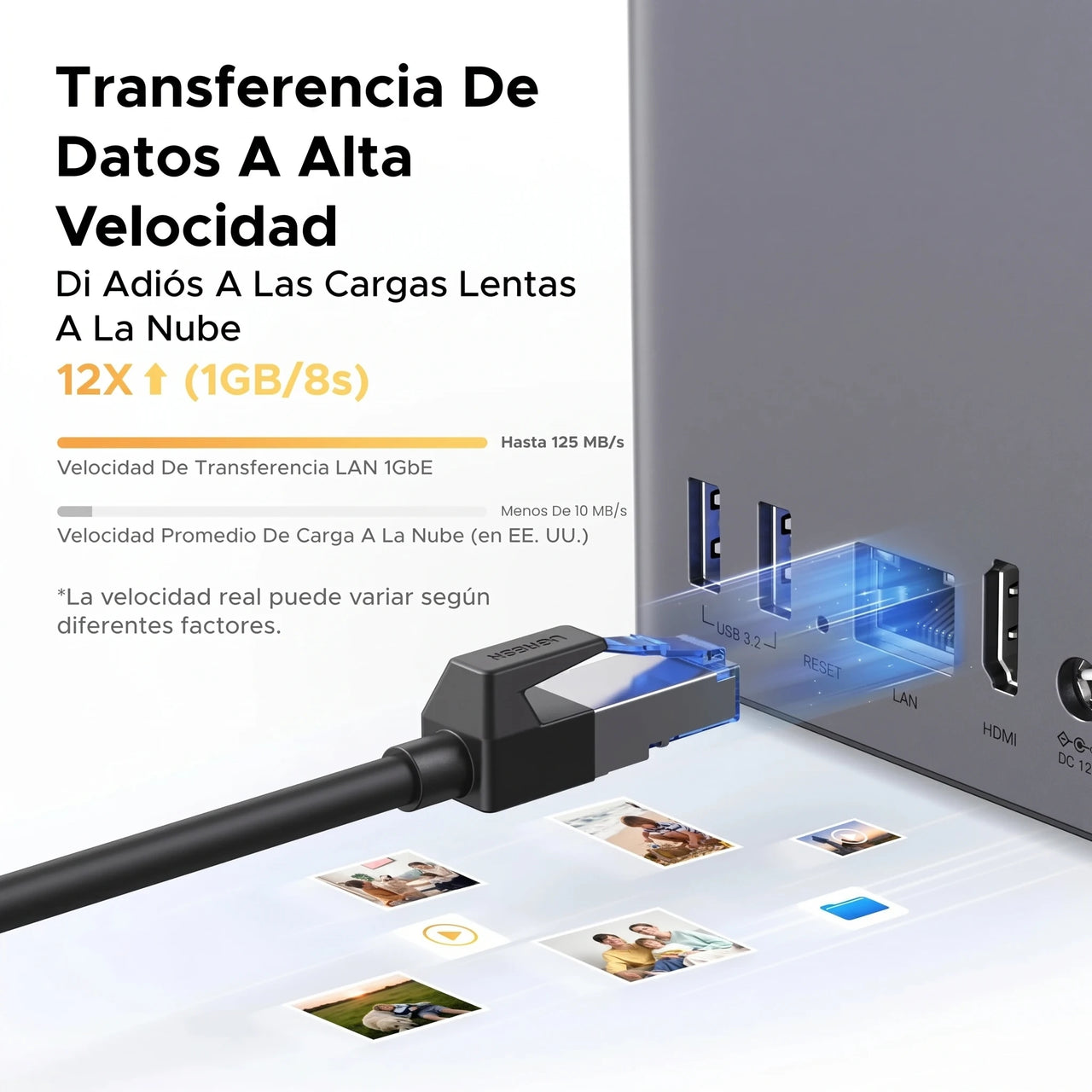 UGREEN NASYNC DH2300 NAS 2 BAHÍAS 60TB 1GBE - 8