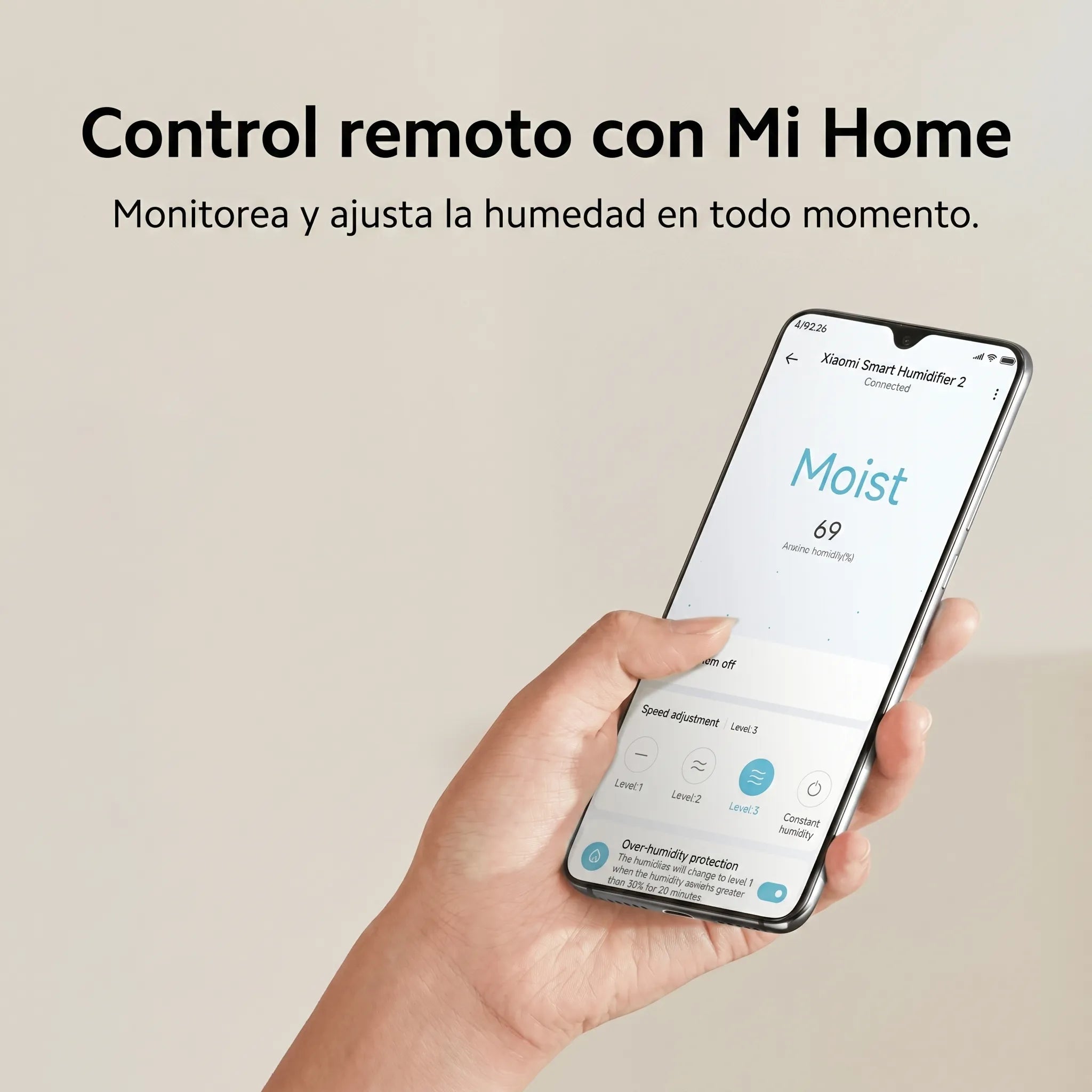 XIAOMI SMART HUMIDIFIER 2 - HUMIDIFICADOR INTELIGENTE UV-C 4.5L - 9
