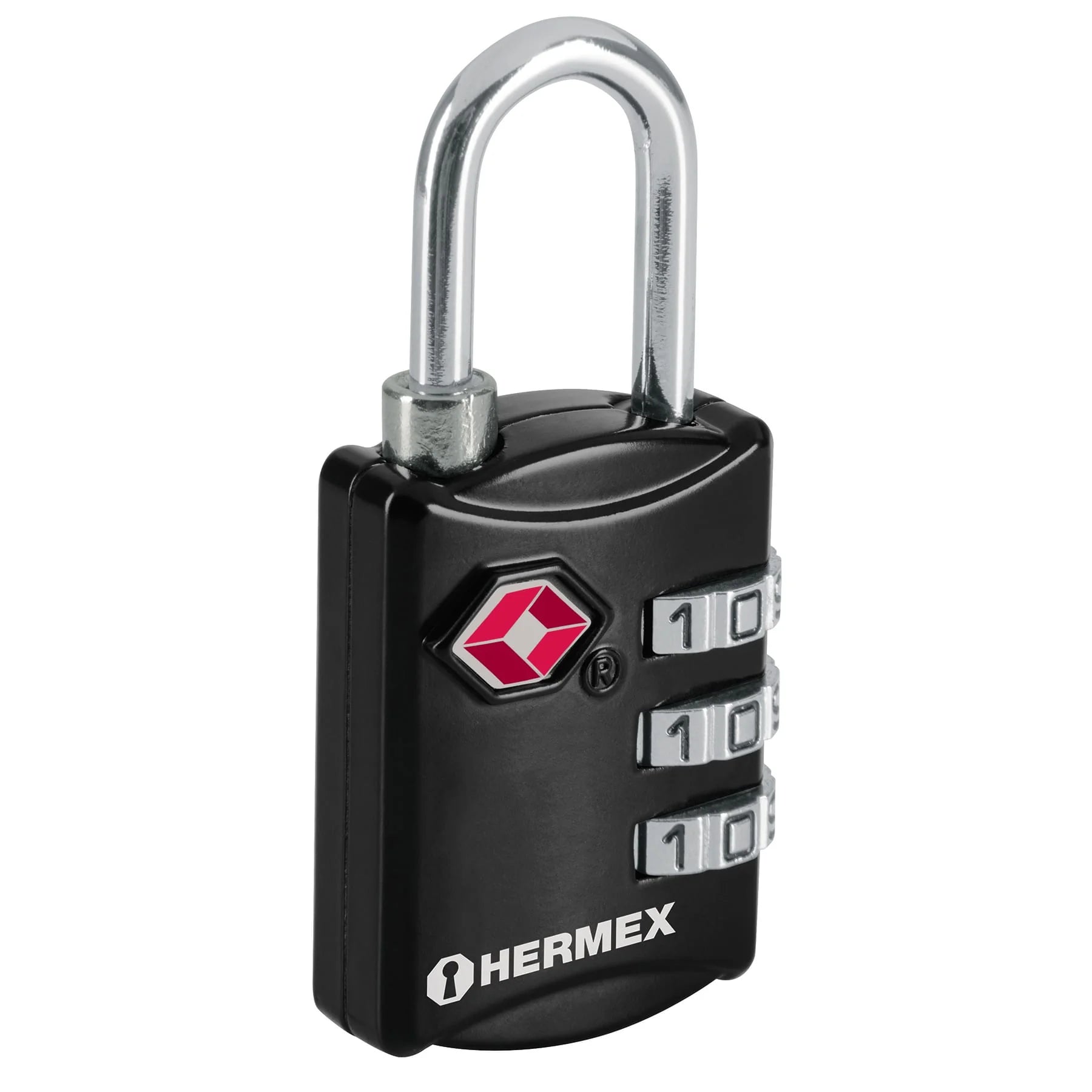 CANDADO MALETERO DE COMBINACIÓN 27 MM SEGURIDAD TSA HERMEX - 1
