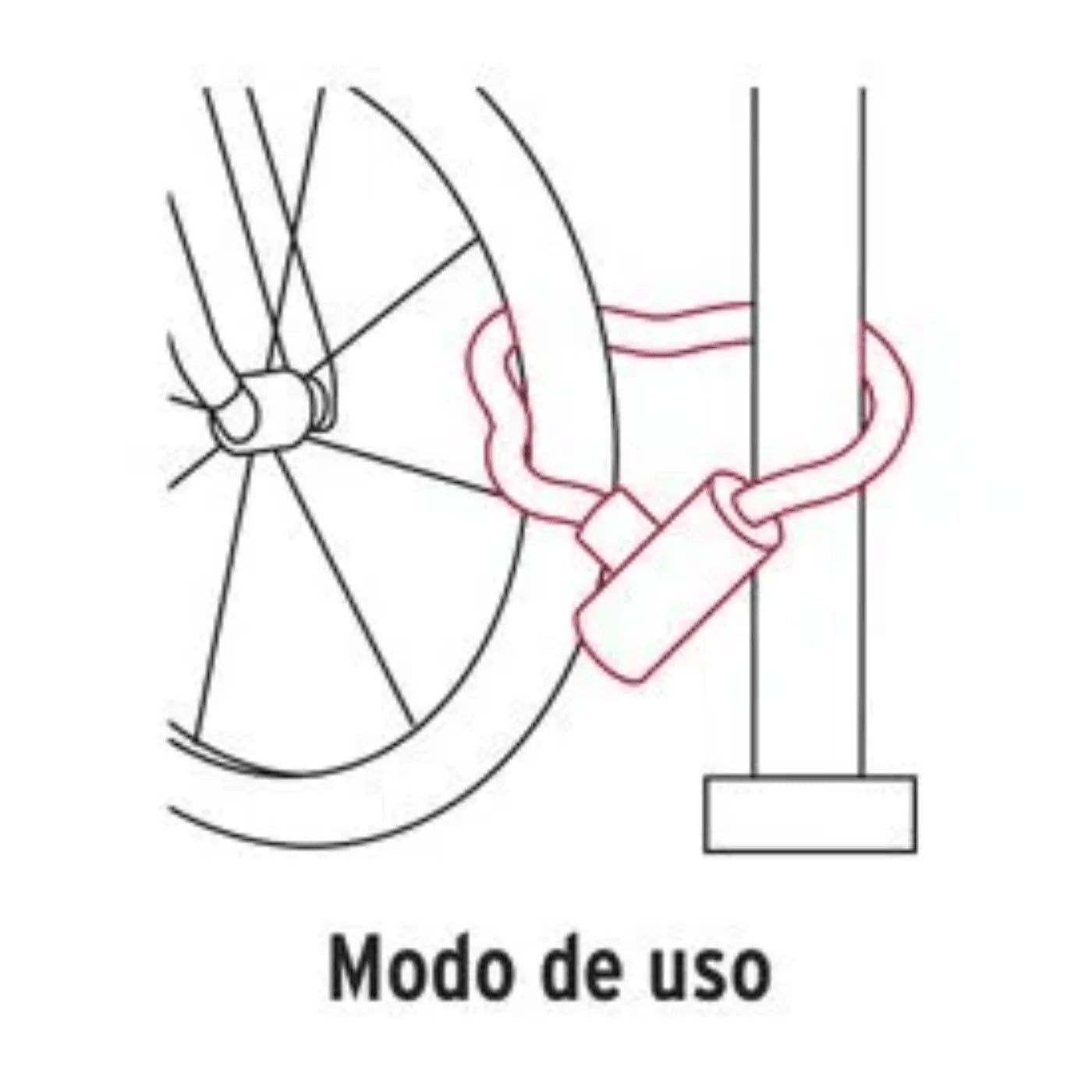 CANDADO DE CABLE CON COMBINACIÓN 10 MM X 1.20 M HERMEX - 4