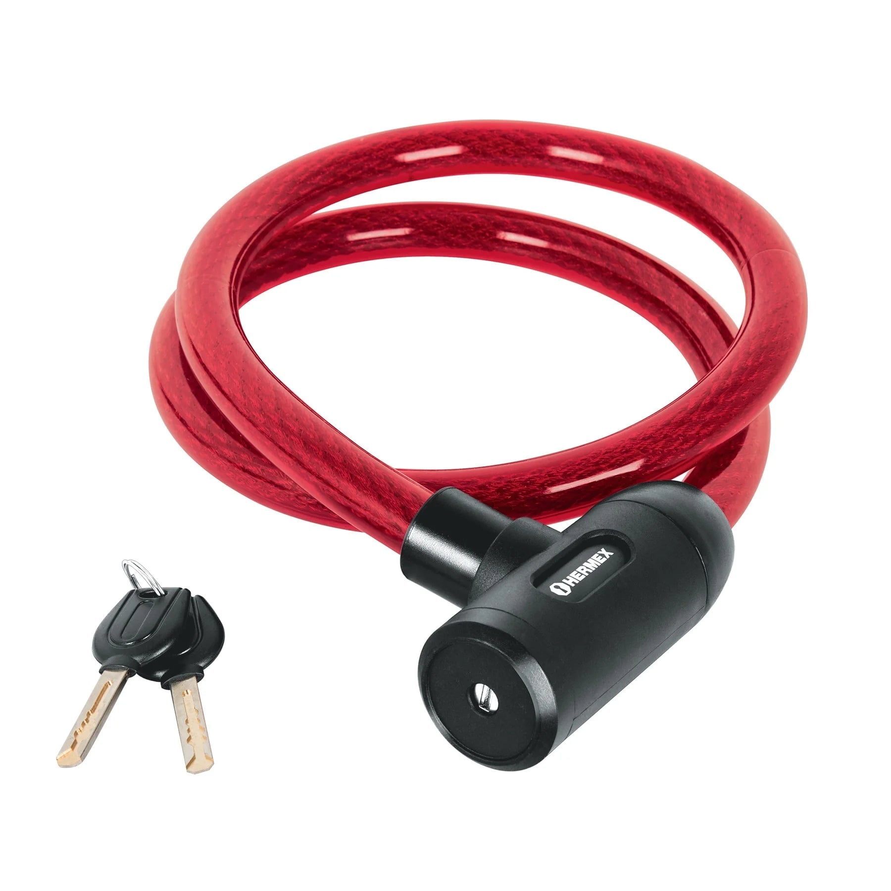 CANDADO CADENA DE ACERO CON LLAVE 20 MM 1.20 M HERMEX - 2