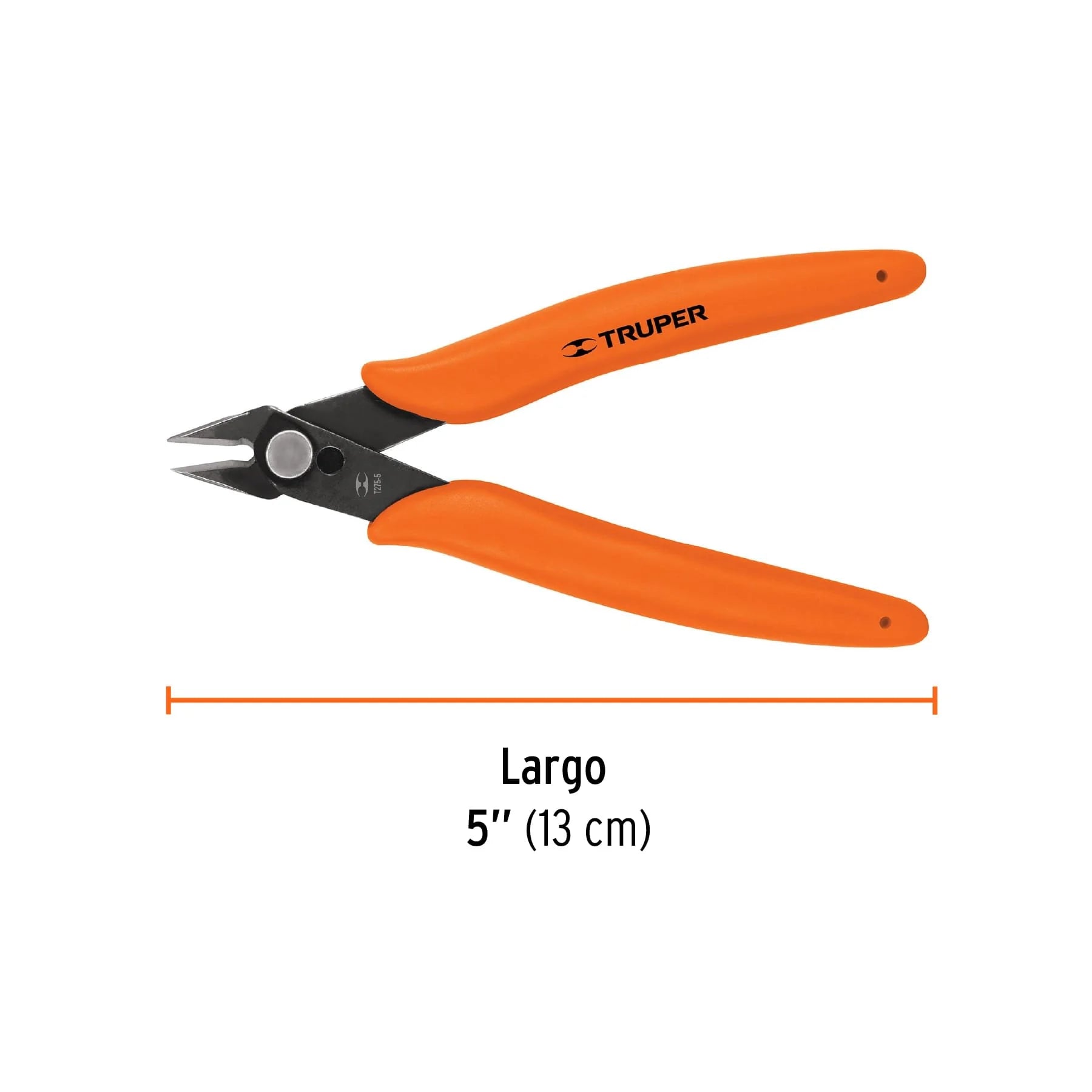 PINZA 5' DE CORTE PARA ELECTRÓNICA, TRUPER - 3