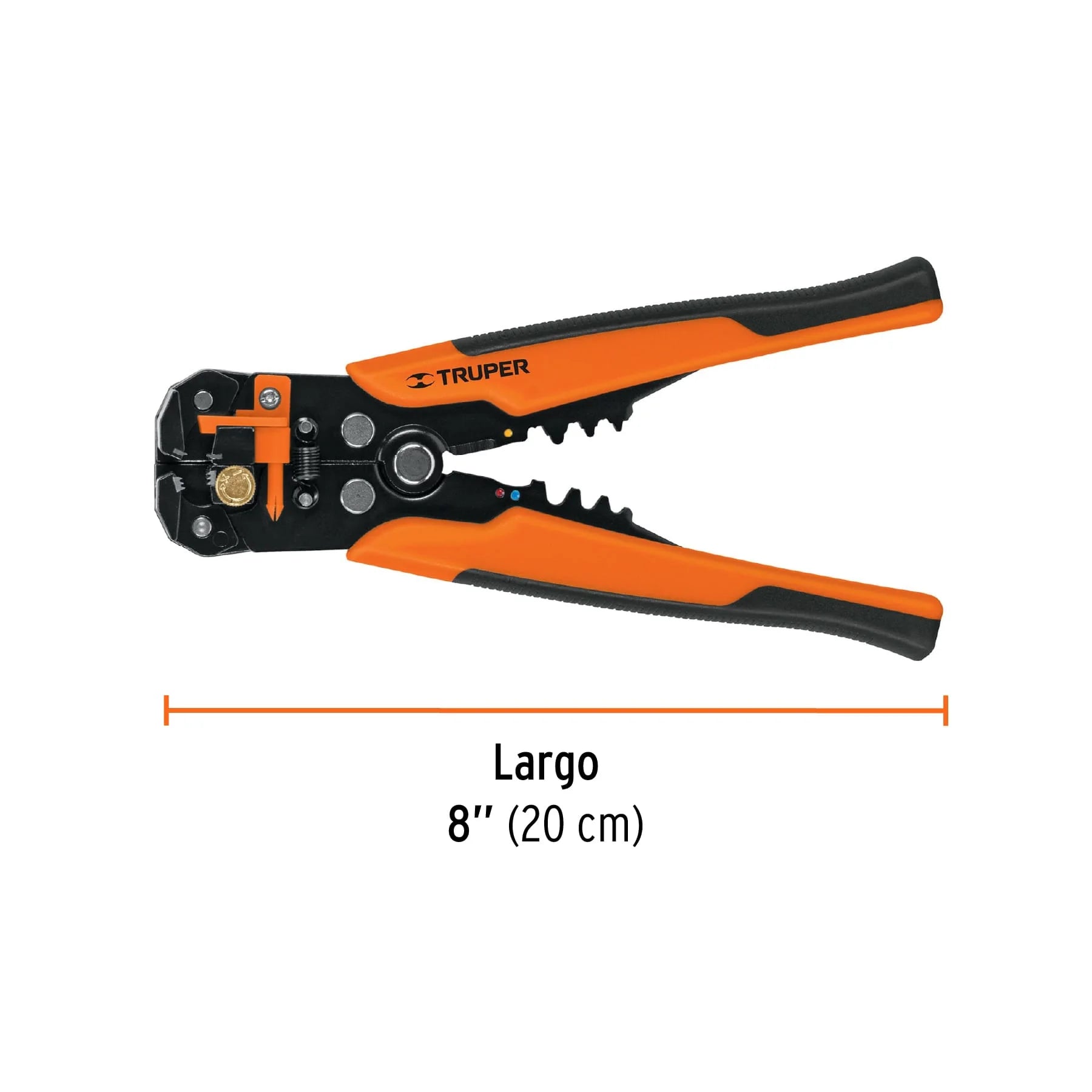 ALICATE PELA CABLES AUTOMÁTICO 8' TRUPER - 3