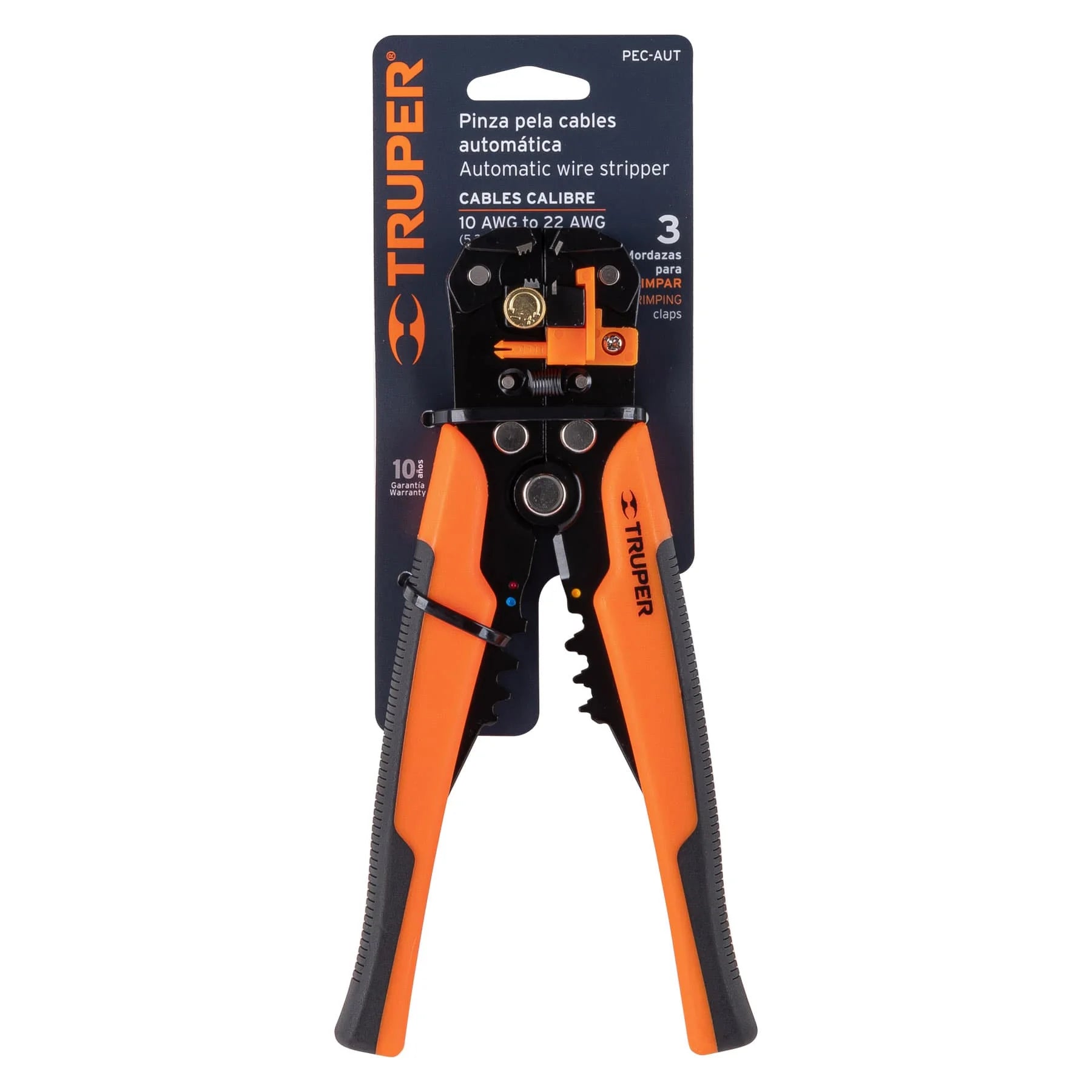 ALICATE PELA CABLES AUTOMÁTICO 8' TRUPER - 5