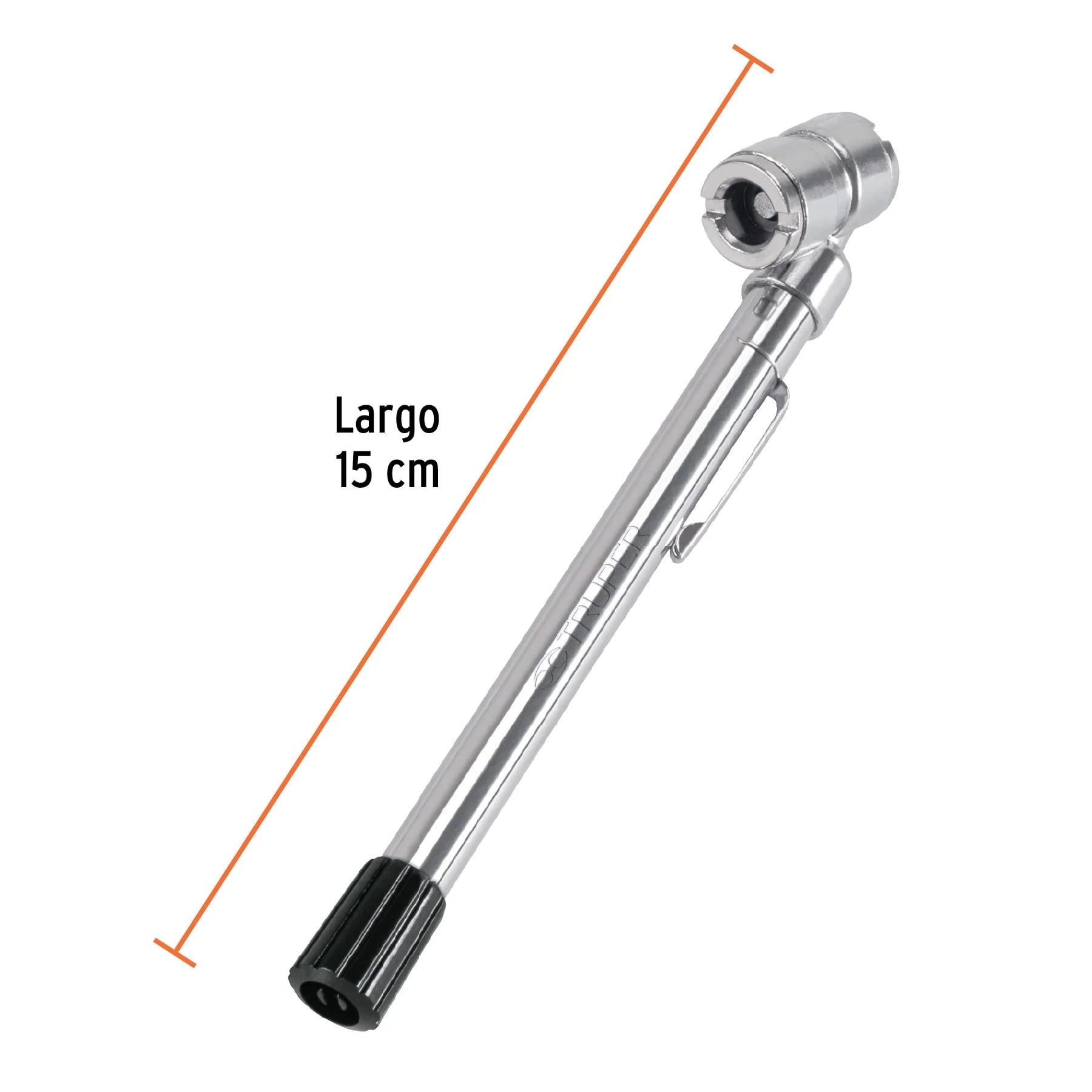 MEDIDOR DE PRESION 120 PSI CABEZA DOBLE TRUPER - 4