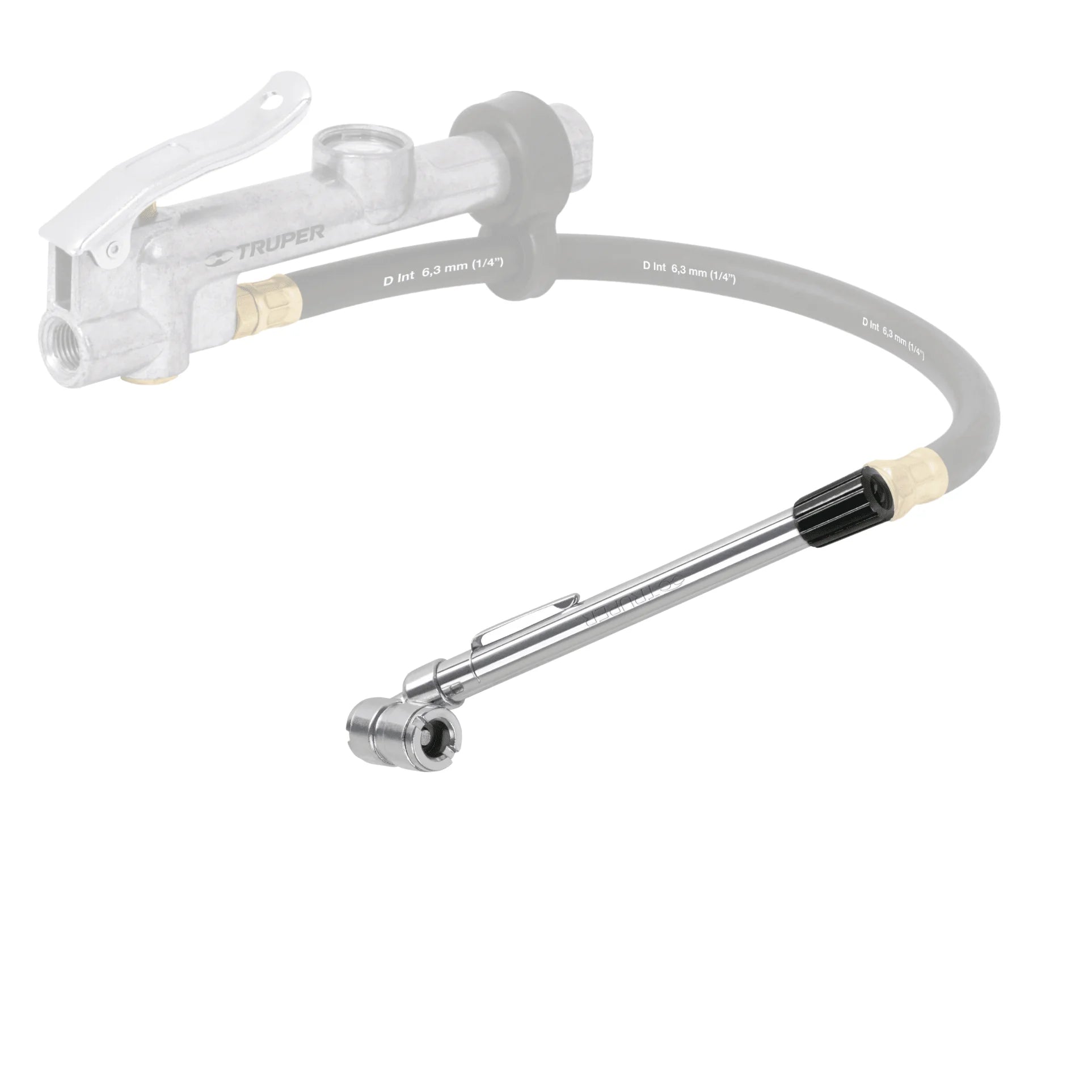 MEDIDOR DE PRESION 120 PSI CABEZA DOBLE TRUPER - 7