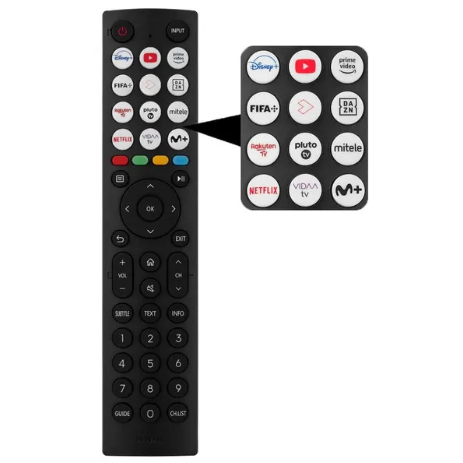 TELEVISOR HISENSE 40' SMART TV LED FHD 40A4K VIDAA - 5