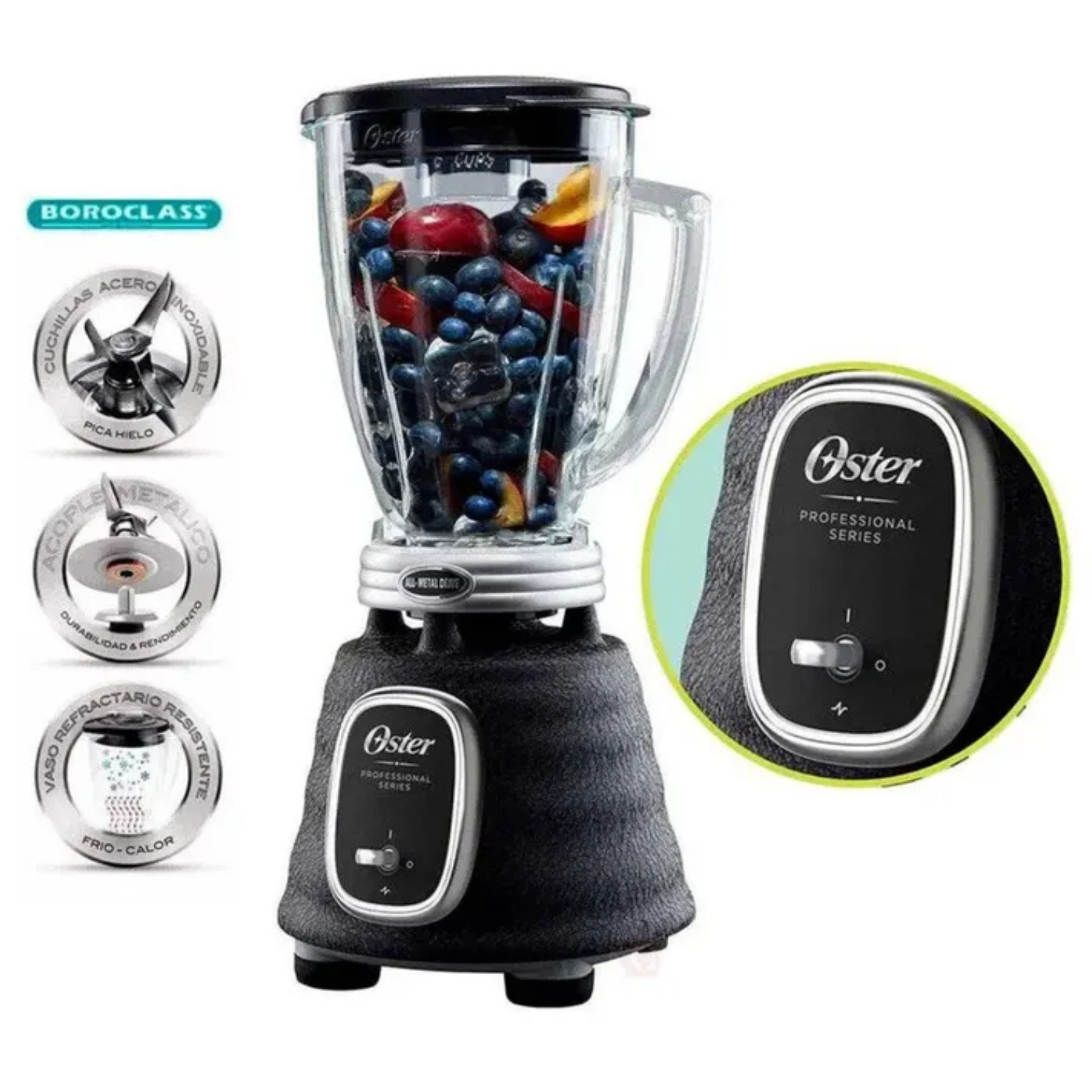 LICUADORA OSTER SERIE PROFESIONAL BLSTBPST - NEGRO - 1