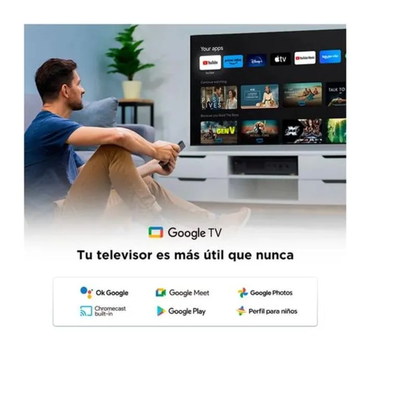 TELEVISOR TCL LED 50' UHD 4K SMART TV 50V6C - 3