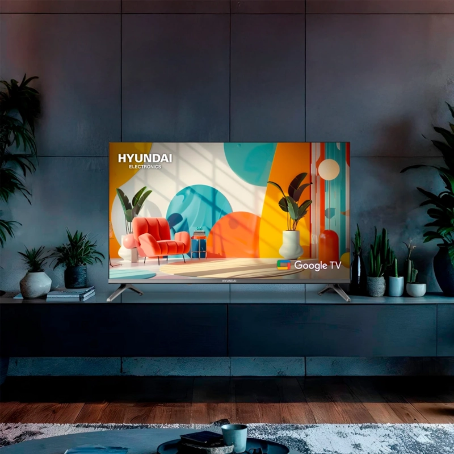 TELEVISOR SMART TV HYUNDAI QLED 32" HYLED3259QG - 2