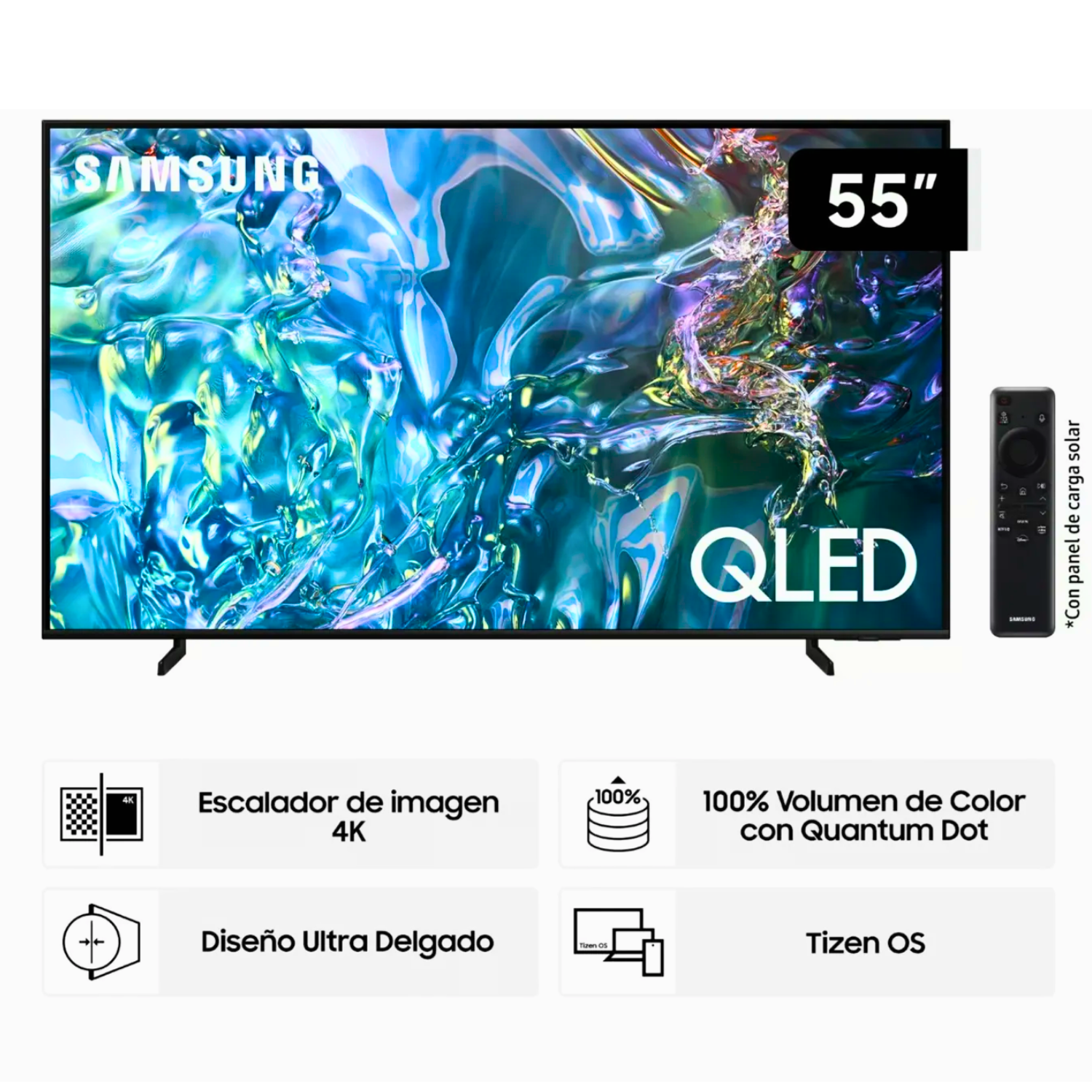 55 QLED 4K Q60D Tizen OS Smart TV 2024