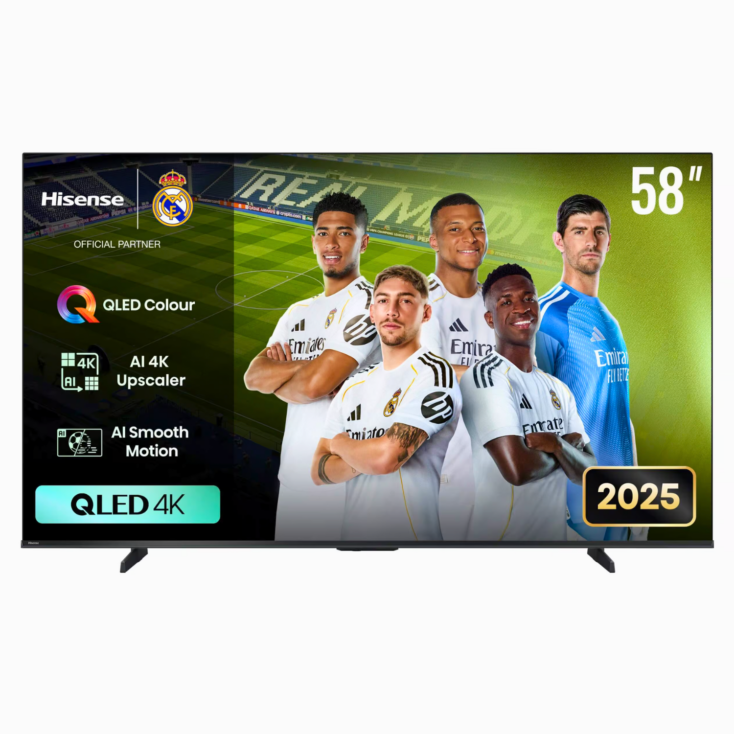TELEVISOR SMART TV HISENSE 4K ULTRA HD 58' 58Q6QV - 2