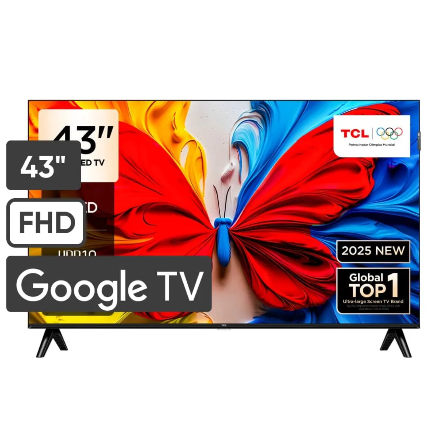 TELEVISOR TCL QLED 43 FHD GOOGLE TV 43V51C - 1