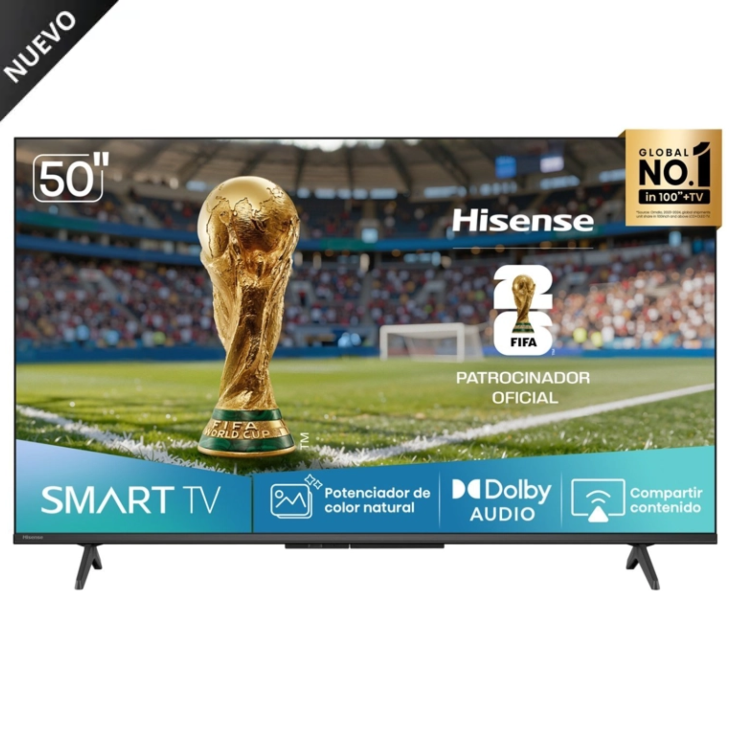 TELEVISOR HISENSE 50 50A4NV UHD 4K