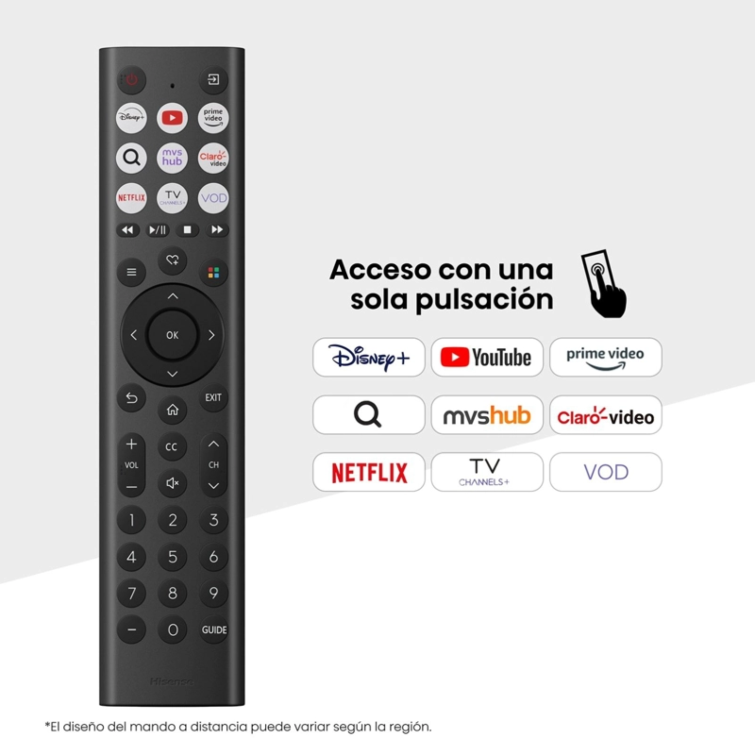 TELEVISOR SMART TV HISENSE FULL HD 50” 50A4NV - 7