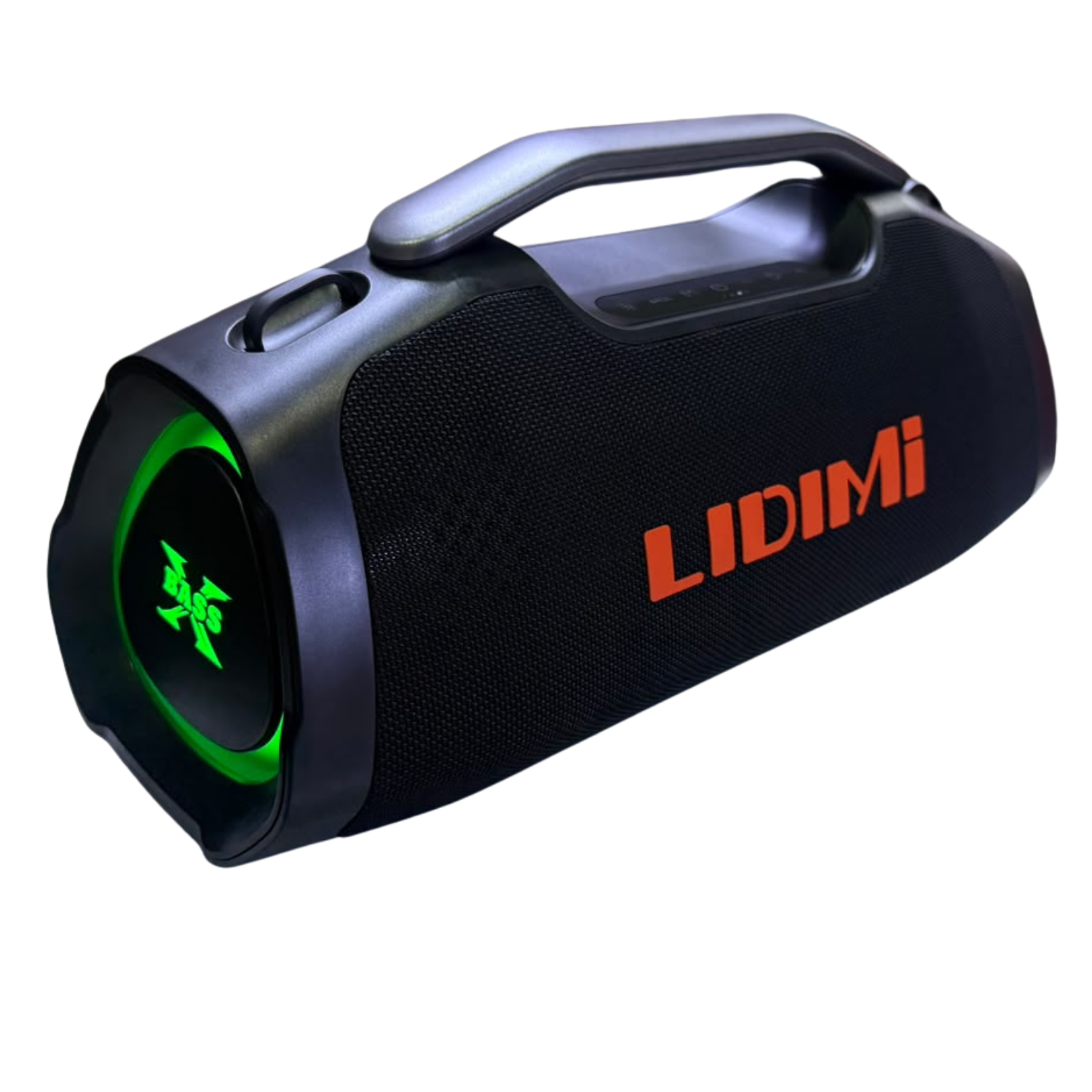PARLANTE PORTÁTIL SUPER LIDIMI LD-S695 BT USB AUX TWS 150W LED  NEGRO - 3