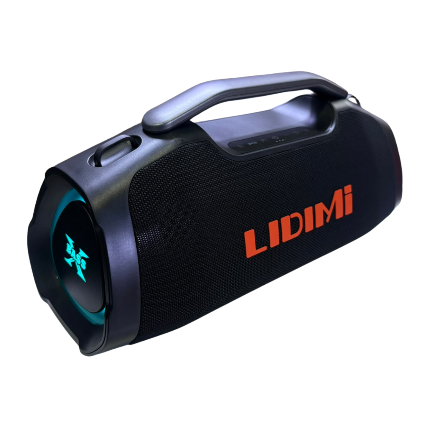 PARLANTE PORTÁTIL SUPER LIDIMI LD-S695 BT USB AUX TWS 150W LED  NEGRO - 5