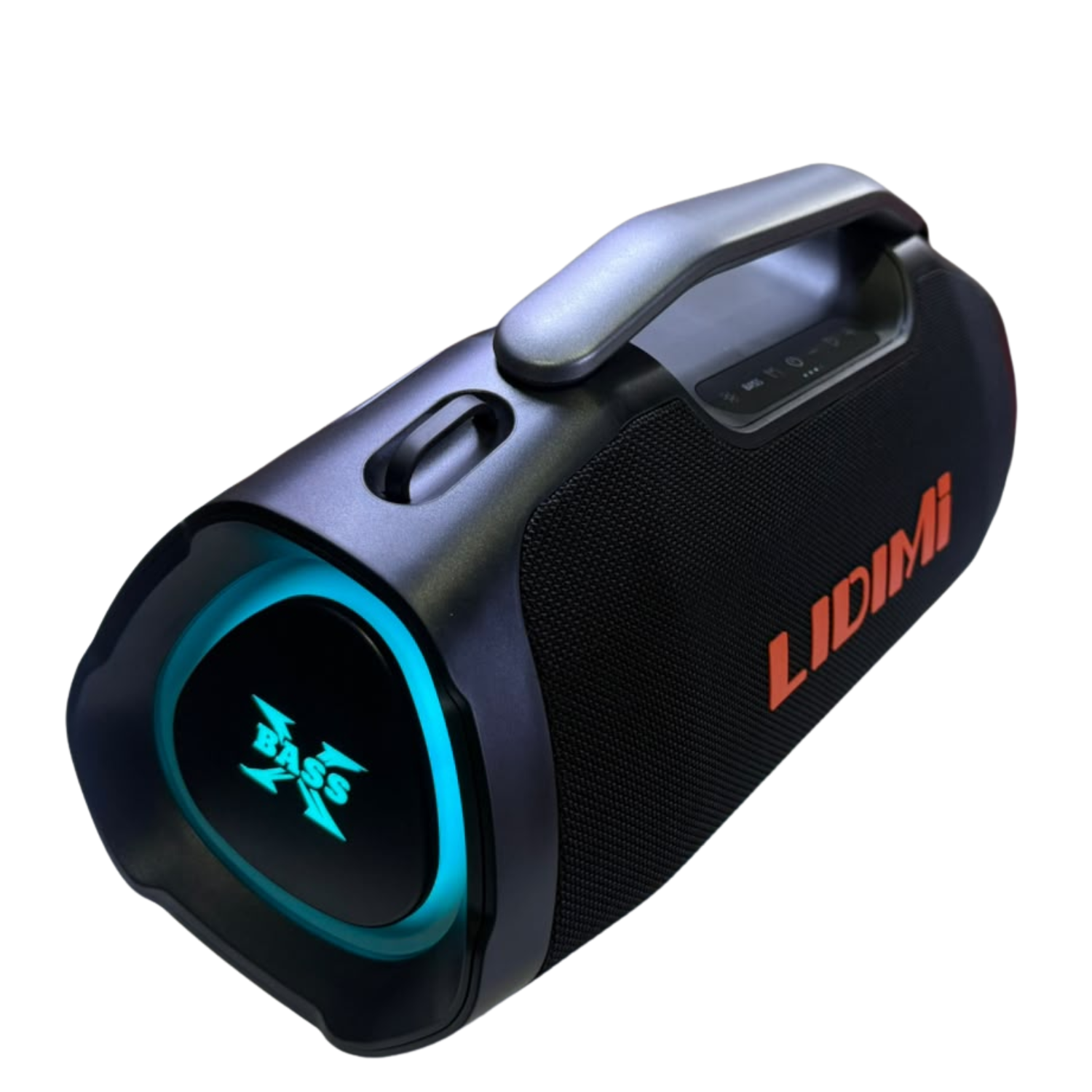 PARLANTE PORTÁTIL SUPER LIDIMI LD-S695 BT USB AUX TWS 150W LED  NEGRO - 6