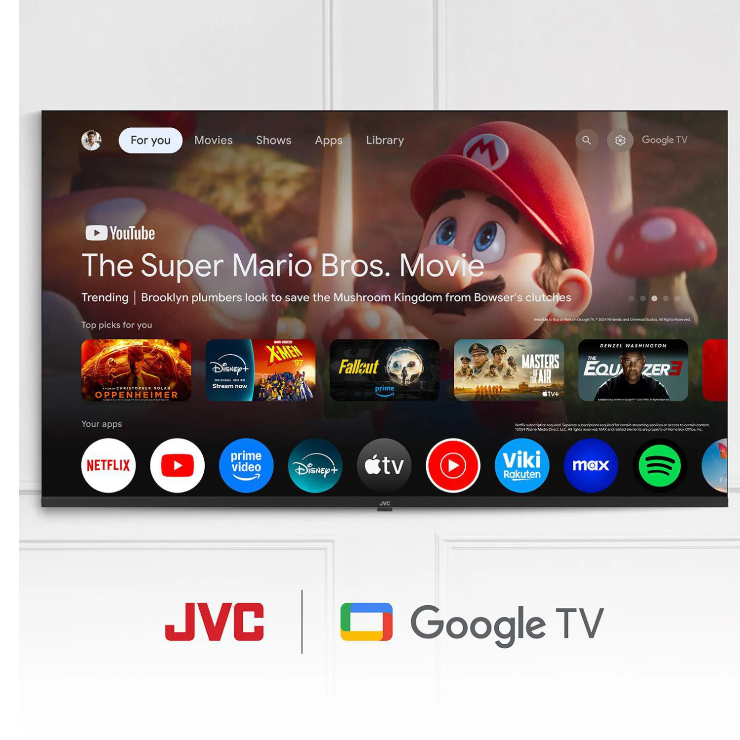 TELEVISOR JVC 50' UHD 4K GOOGLE TV LT-50KB557 - 3