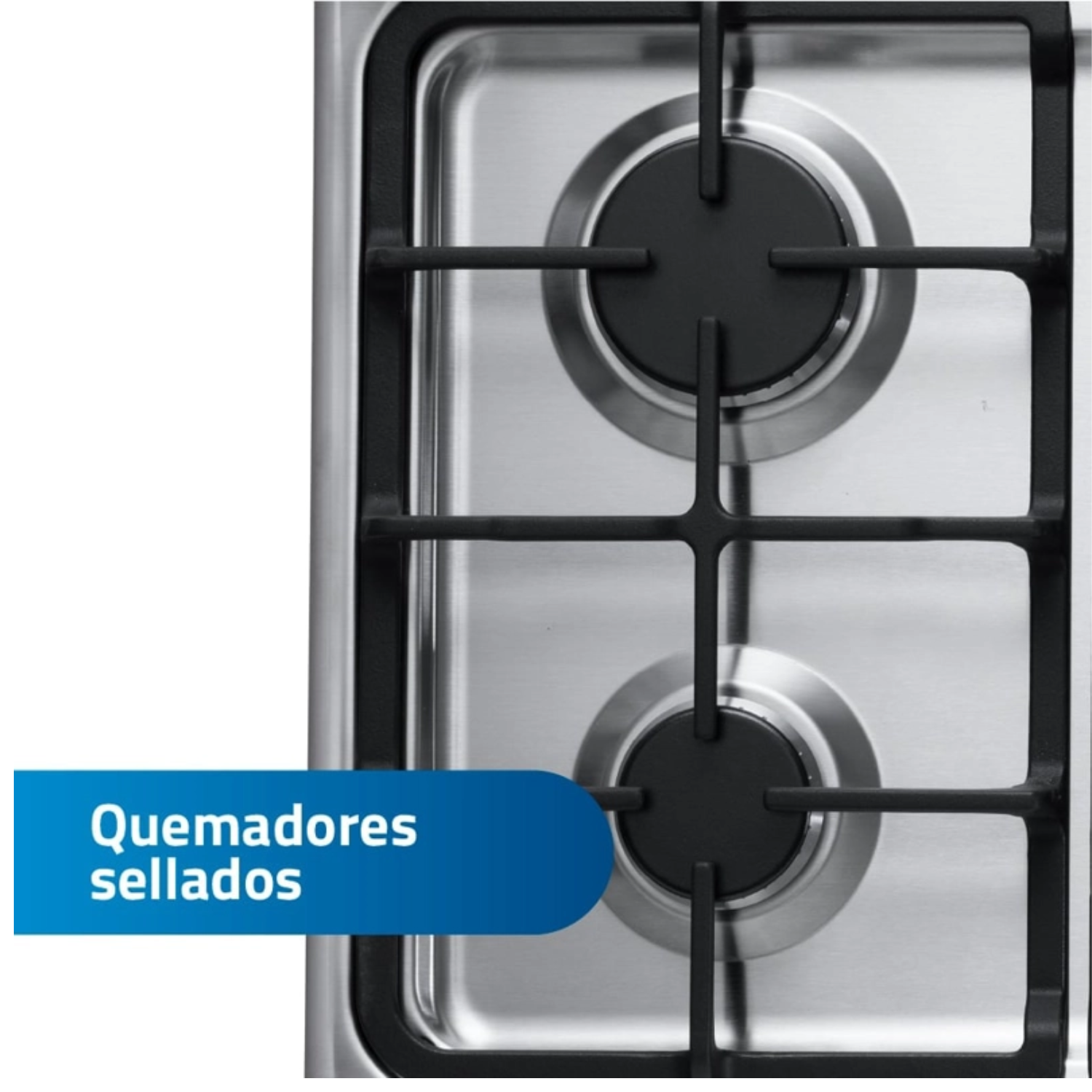 COCINA A GAS GLP INDURAMA 4 HORNILLAS CORUÑA Q - 7