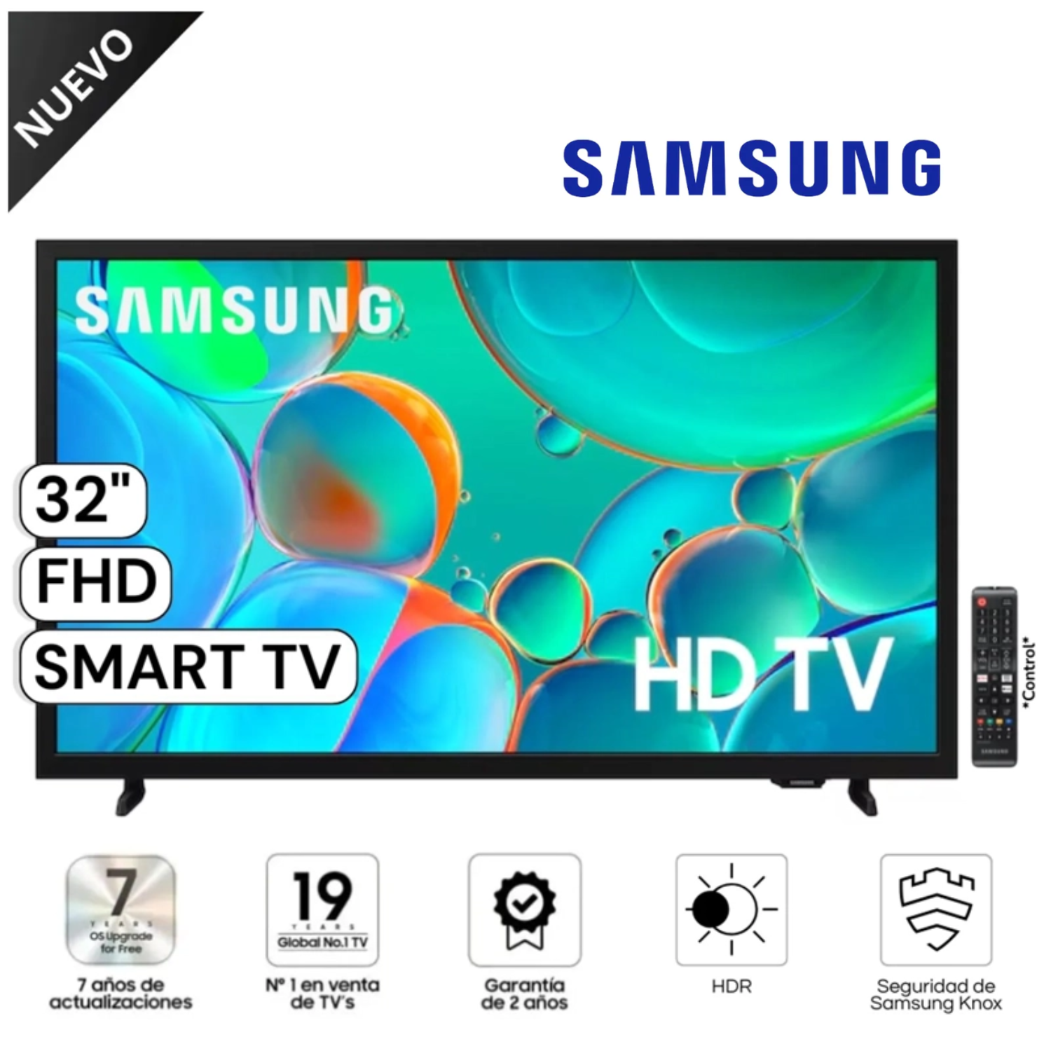 TELEVISOR SAMSUNG 32 FHD SMART TV SAMSUNG UN32H5000FG - 1