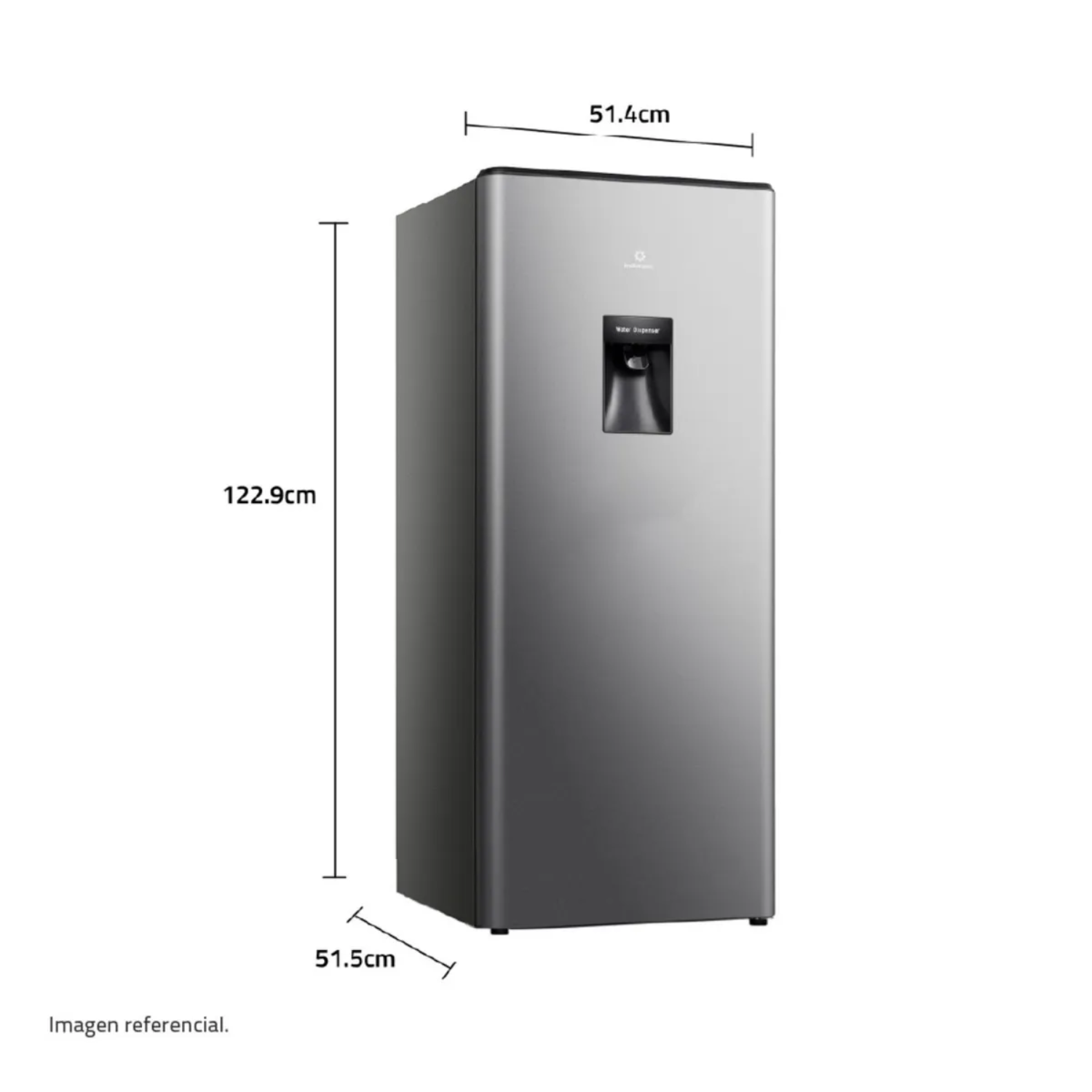 REFRIGERADORA INDURAMA MONOPUERTA DEFROST RI-289D 177 L T CROMA - 5
