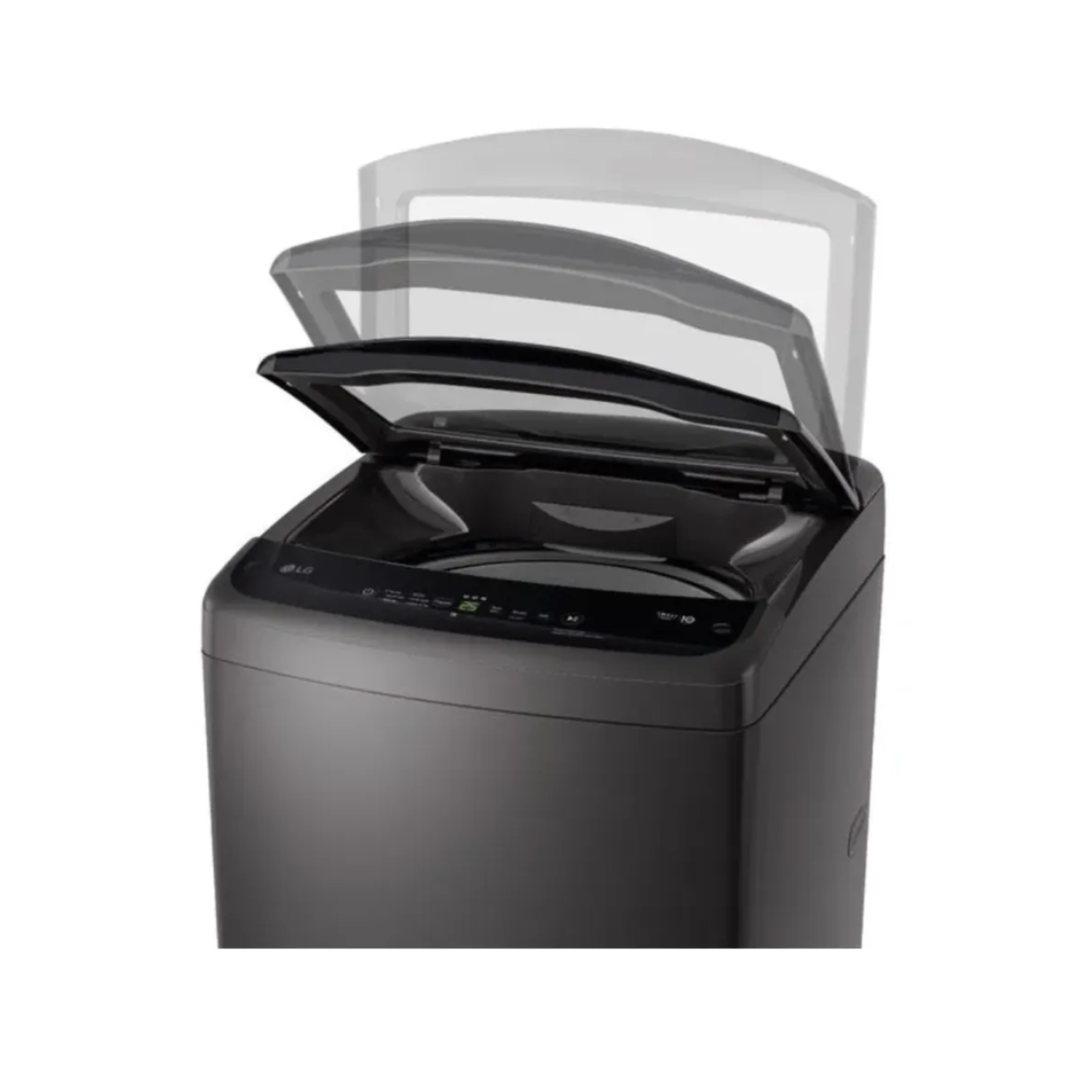 LAVADORA LG CARGA SUPERIOR 19 KG WT19BVTB TURBODRUM NEGRO CLARO - 5