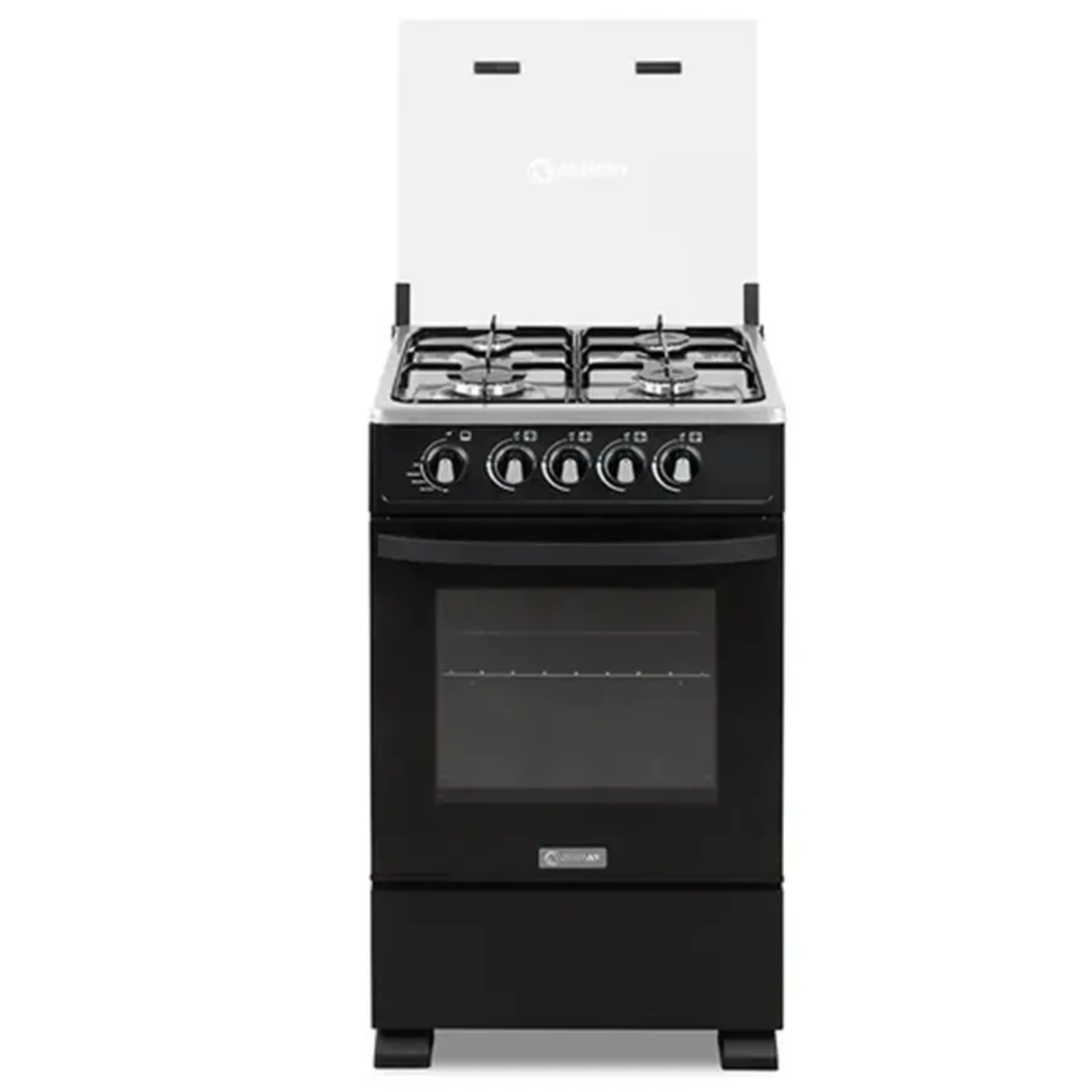 COCINA DE PIE MIRAY A GAS 4 HORNILLAS NEGRO - IRIS PLUS GLP - 3