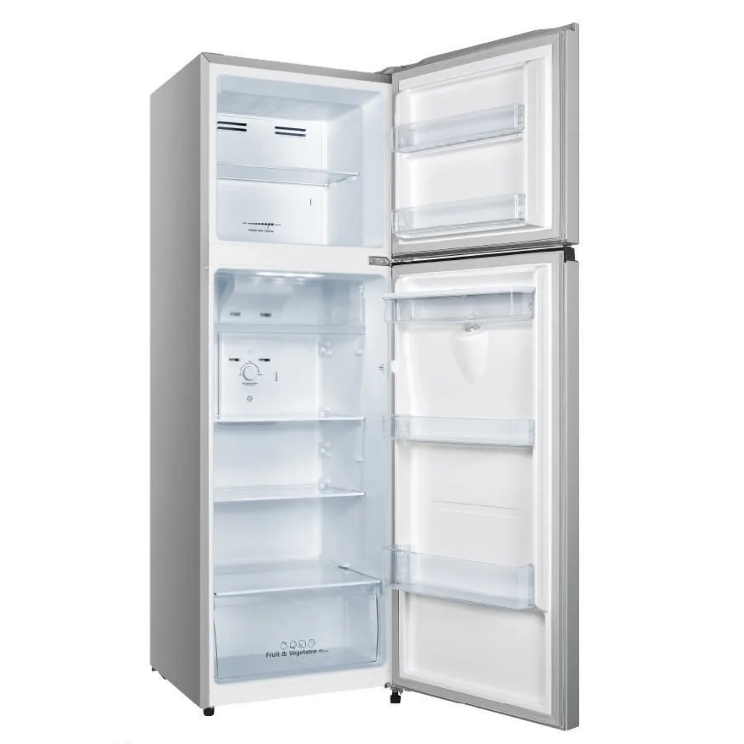 REFRIGERADORA INDURAMA TOP FREEZER NO FROST RI-389DNI 246 LITROS NEGRO - 2