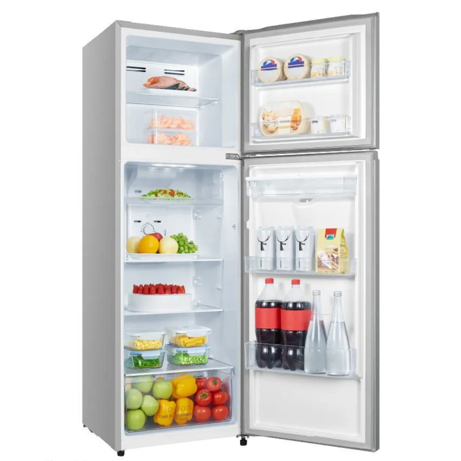 REFRIGERADORA INDURAMA TOP FREEZER NO FROST RI-389DNI 246 LITROS NEGRO - 3