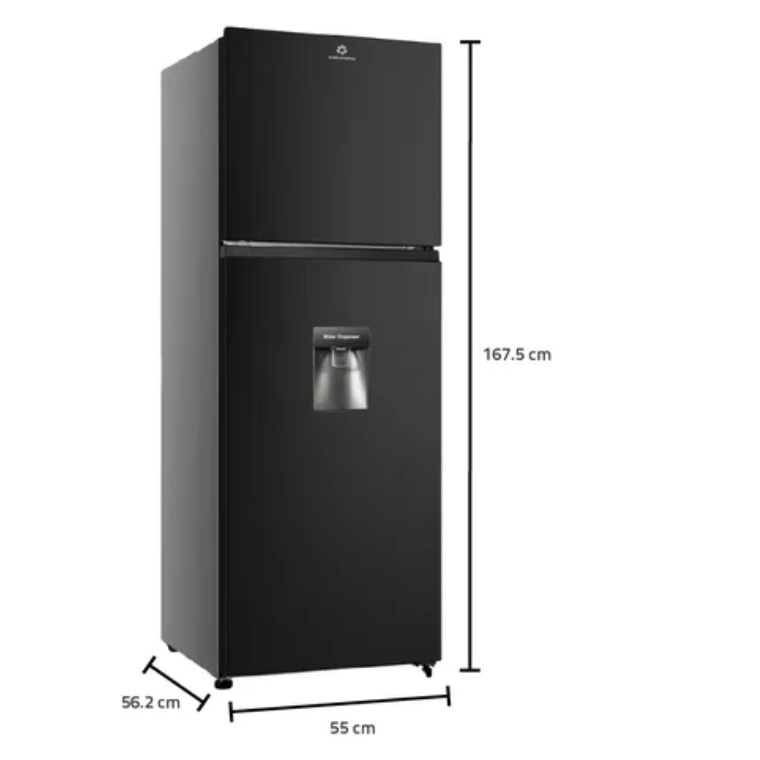 REFRIGERADORA INDURAMA TOP FREEZER NO FROST RI-389DNI 246 LITROS NEGRO - 6
