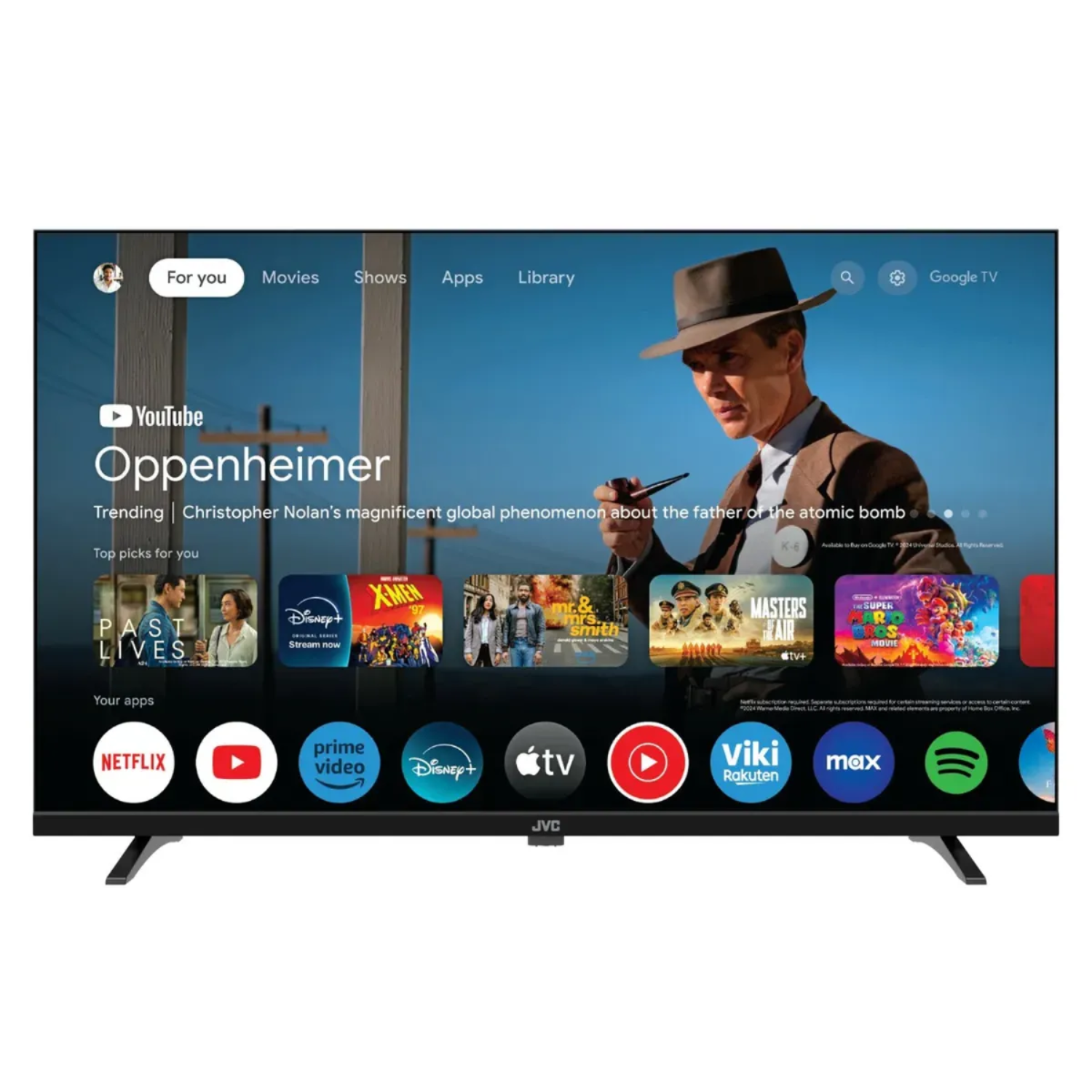 TELEVISOR JVC QLED 32 HD GOOGLE TV LT-32KM1584 - 2