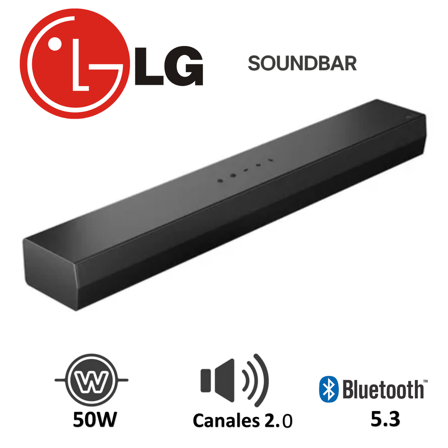 SOUNDBAR LG S20A 50W BLUETOOTH AI SOUND PRO - 1