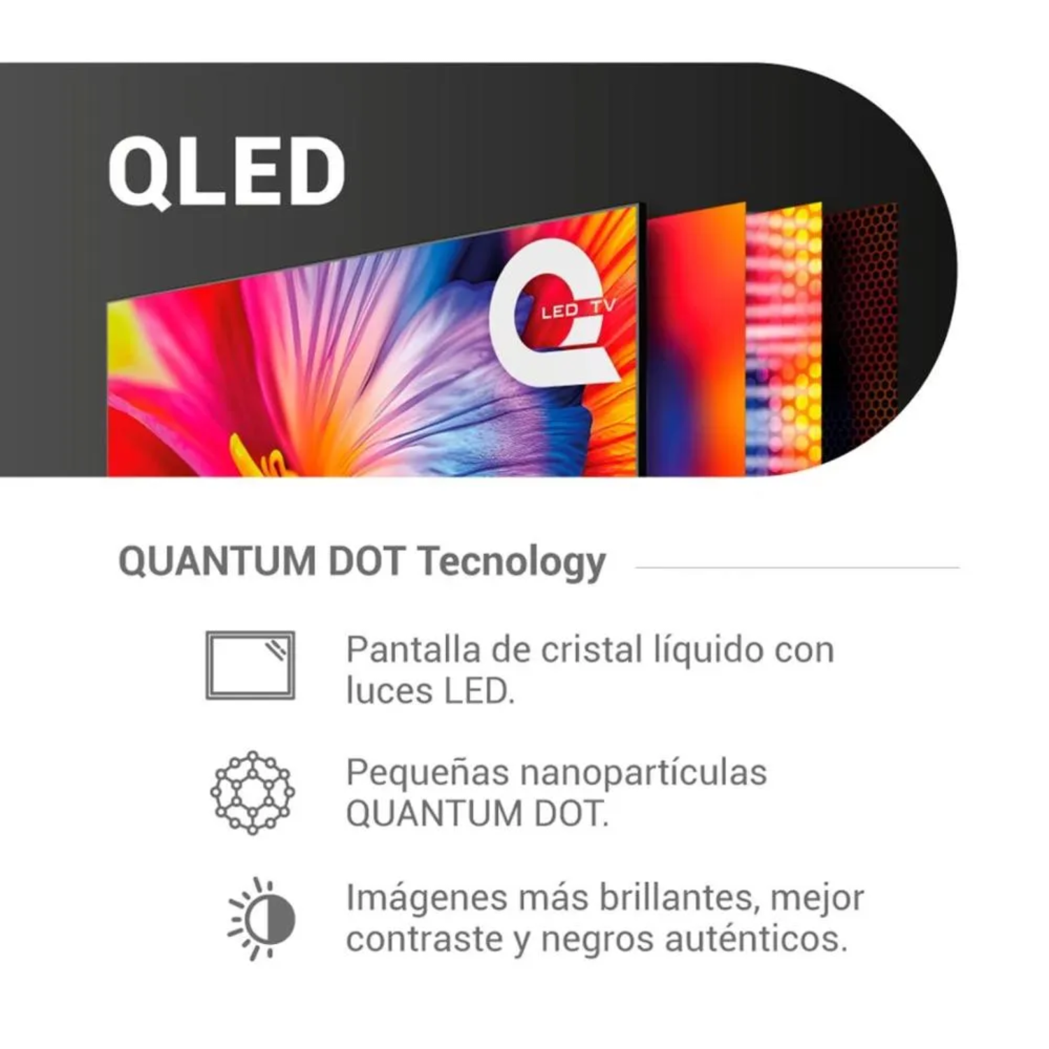 TELEVISOR SMART TV UHD 4K HYUNDAI QLED 55 HYLED5529QG - GOOGLE TV - 7