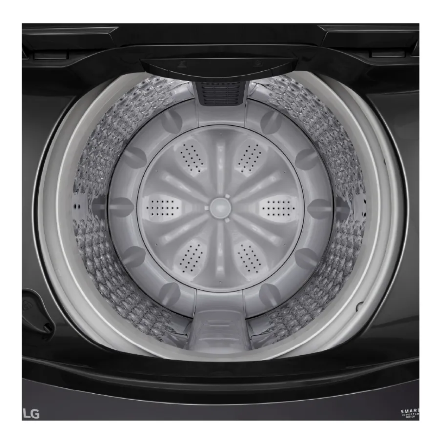 LAVADORA LG 17KG CARGA SUPERIOR TURBODRUM WT17OBVTB NEGRO - 7