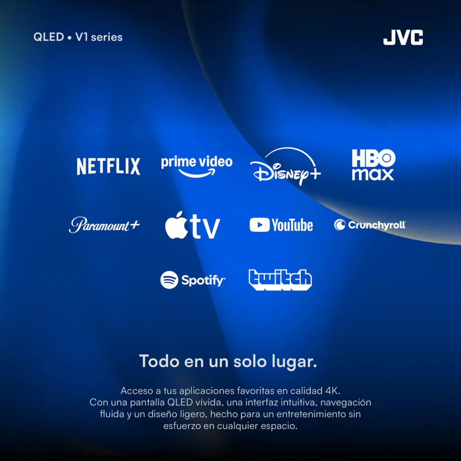 TELEVISOR JVC 43' QLED FHD GOOGLE TV LT-43KM4584 SMART TV - 6