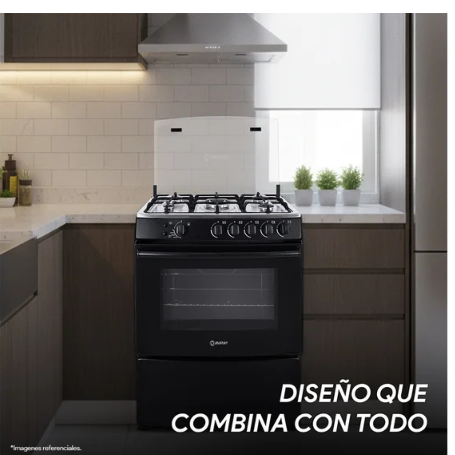COCINA A GAS MIRAY GIRASOL PLUS GLP 5 HORNILLAS - 6