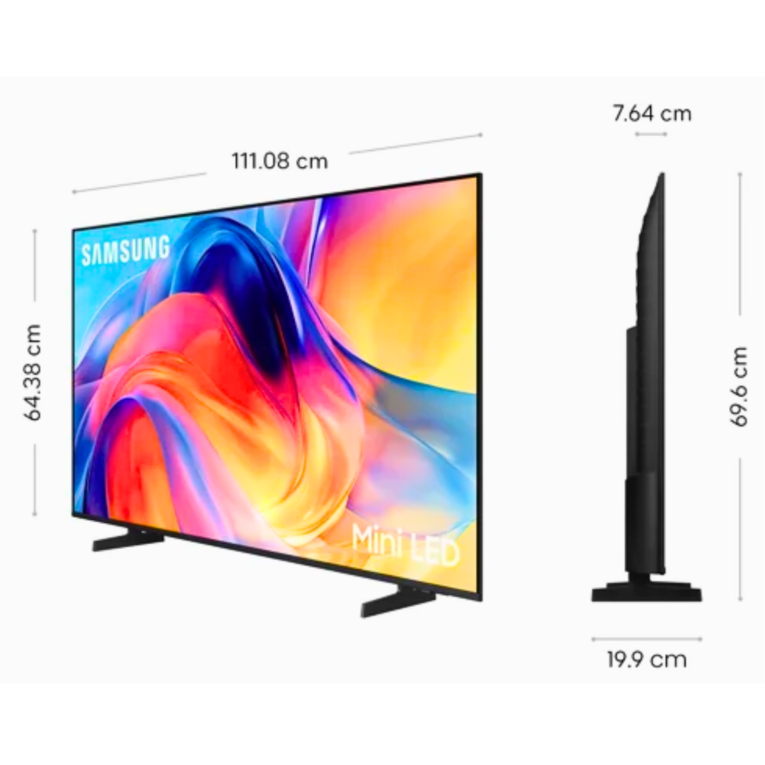 TELEVISOR SAMSUNG SMART TV 50 MINI LED 4K UN50M70HAGXPE - 3