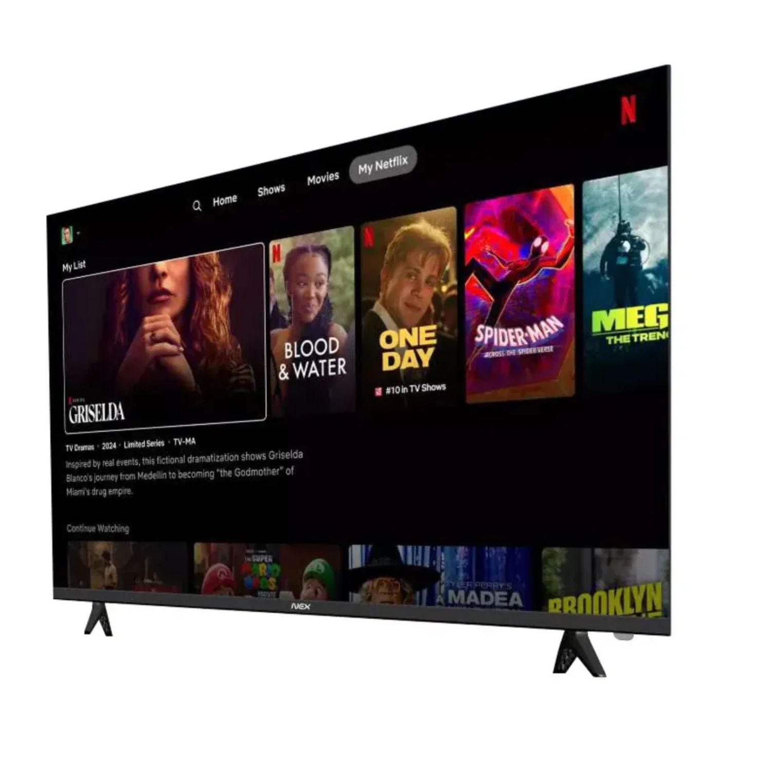 TELEVISOR NEX 32' HD SMART TV ANDROID 14 TVLED32S + ANTENA DIGITAL - 2
