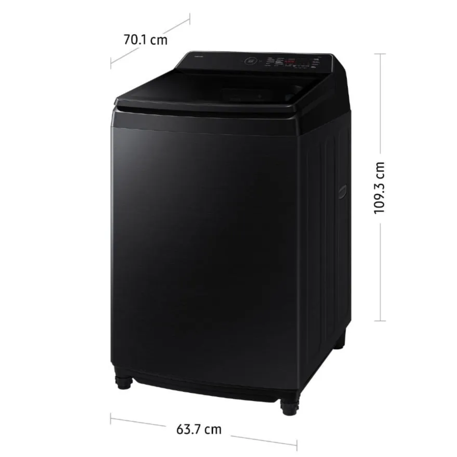 LAVADORA SAMSUNG 19KG CARGA SUPERIOR ECOBUBBLE™ WA80F19S8BPE - 3