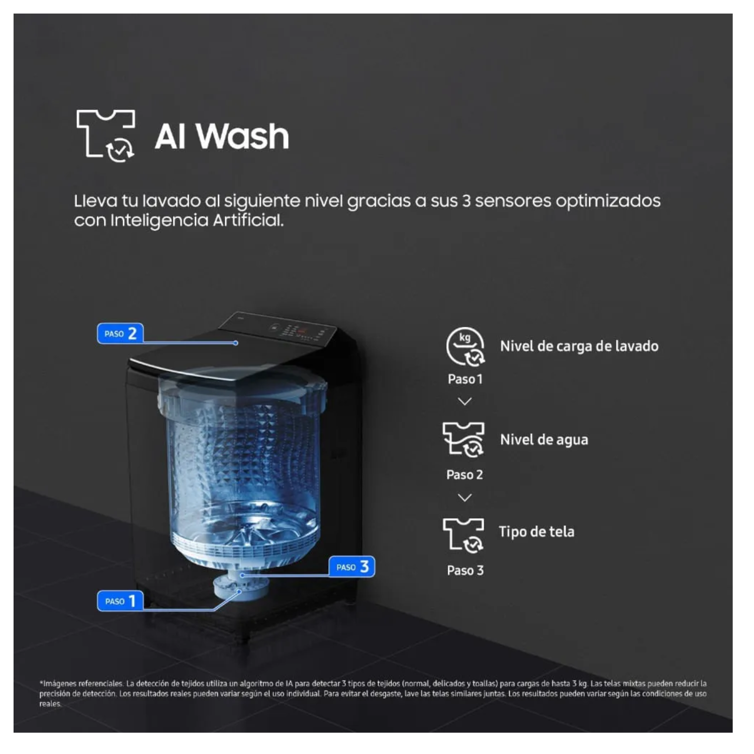 LAVADORA SAMSUNG 19KG CARGA SUPERIOR ECOBUBBLE™ WA80F19S8BPE - 8