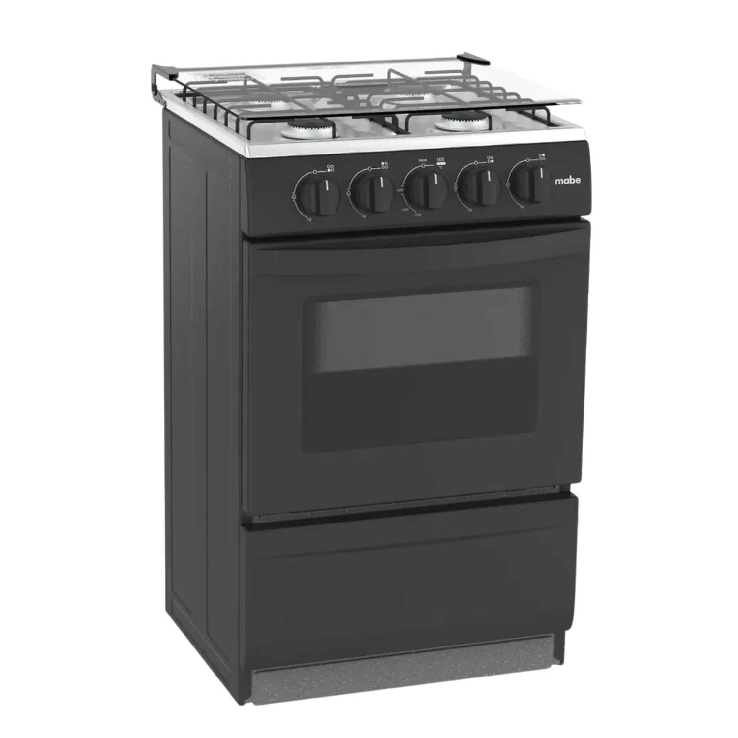 COCINA DE PIE A GAS MABE 4 HORNILLAS EMP2000AN0 NEGRO - 2