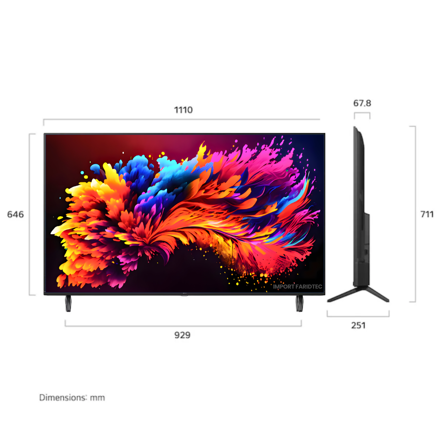 TELEVISOR LG 50 NANO 4K UHD AI SMART TV 50NU800BPSB 2026 - 3