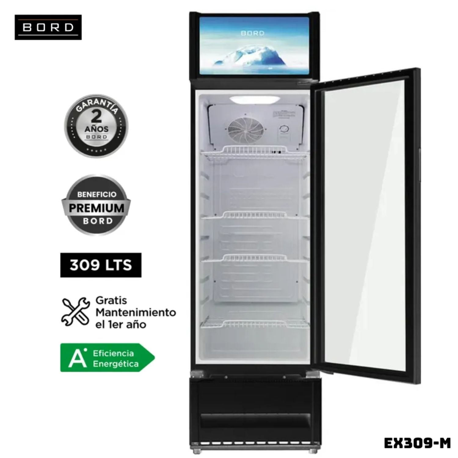 VITRINA EXHIBIDORA BORD EX309-M 309 LT - 3