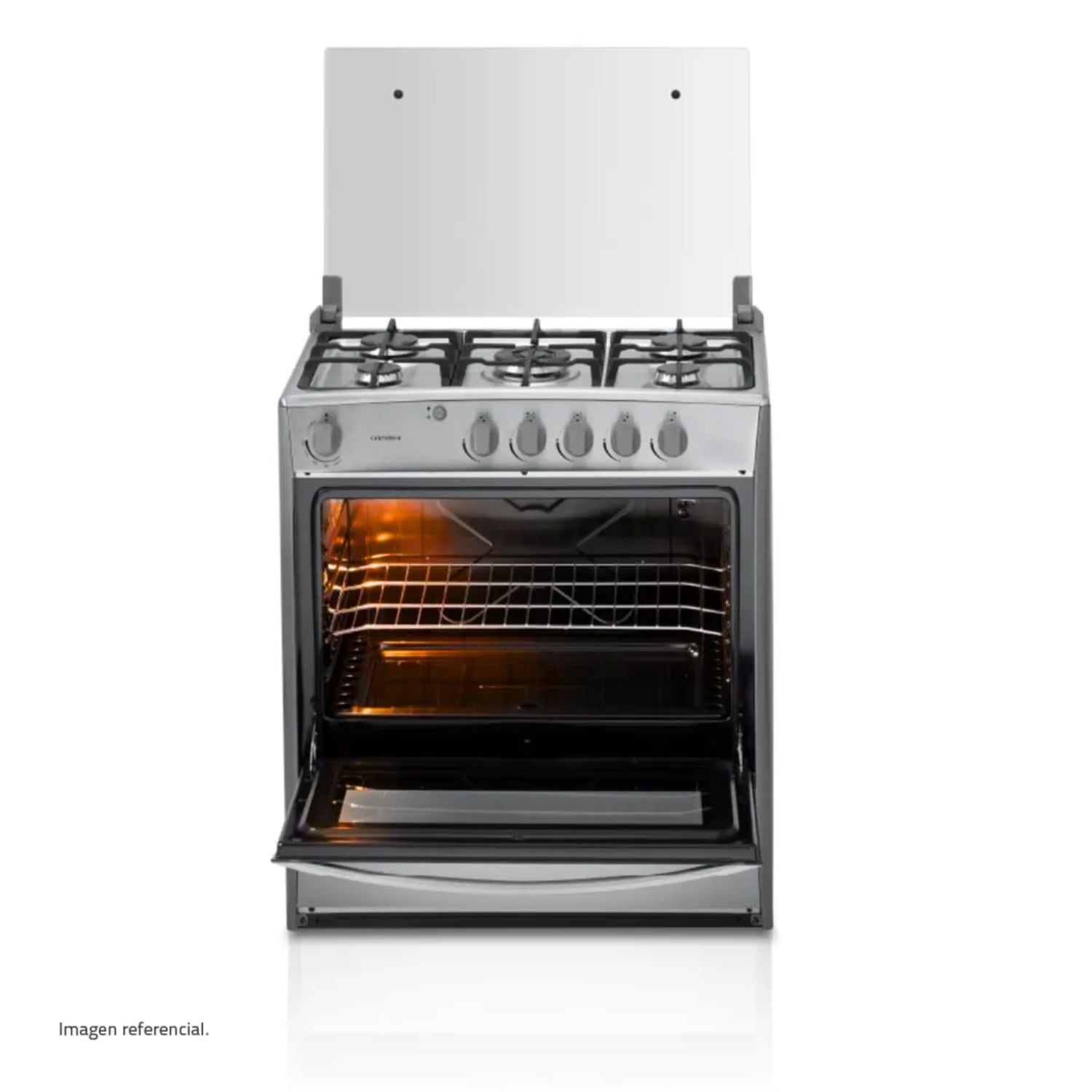 COCINA A GAS INDURAMA CANTABRIA QZ CROMA 5 QUEDAMORES - 2