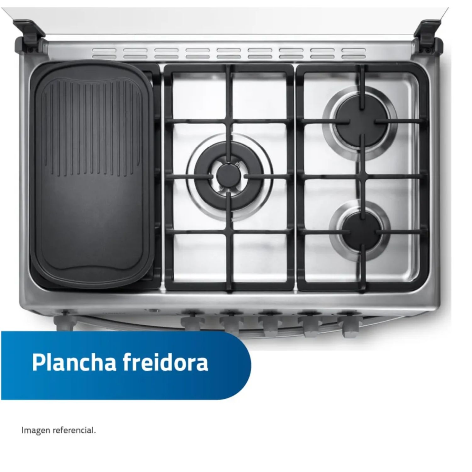 COCINA A GAS INDURAMA CANTABRIA QZ CROMA 5 QUEDAMORES - 8