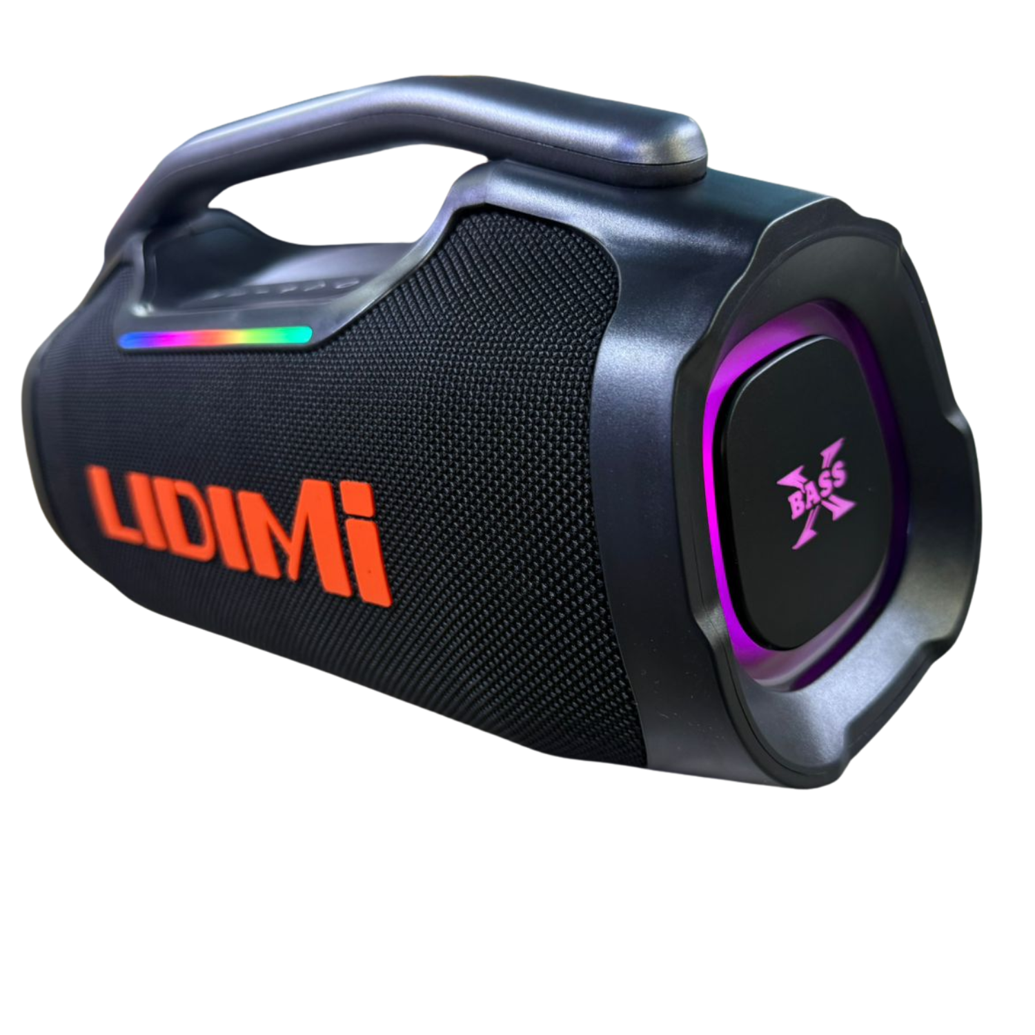 PARLANTE BLUETOOTH EXTRA BASS LIDIMI SUPER 100W LD-S694 USB LED RGB - 2